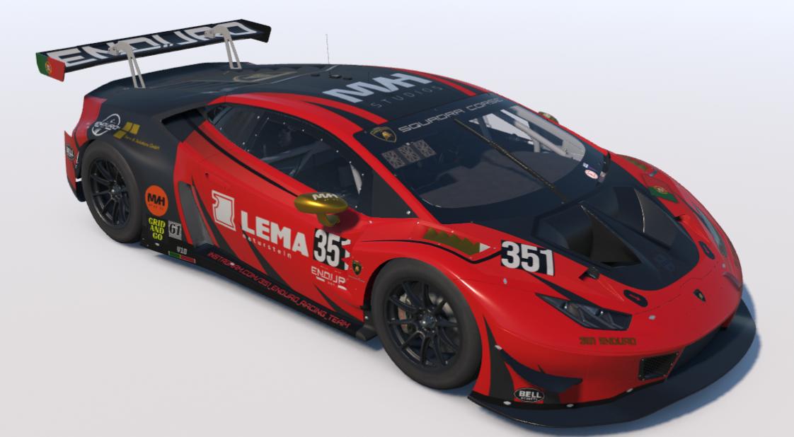 Preview of Lambo Huracán Gt3 evo RED by Frederico Samora C.