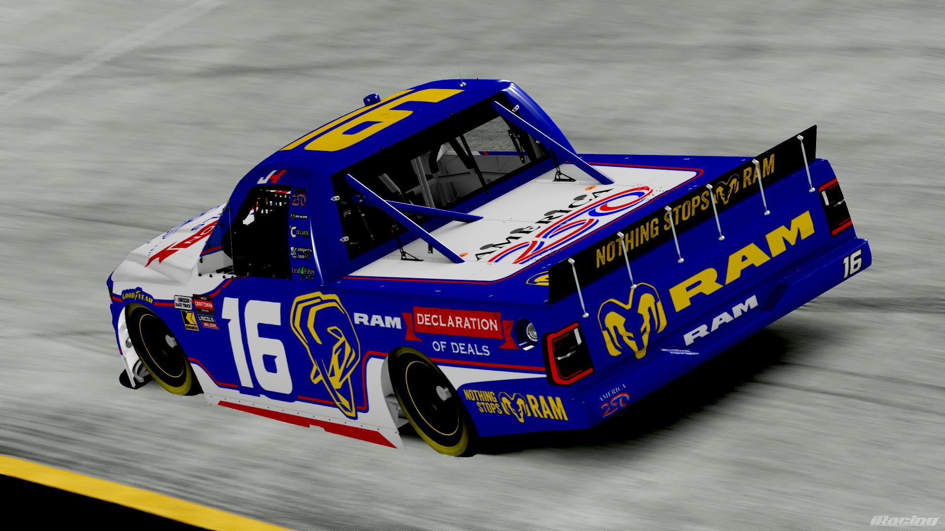 Preview of 2026 Justin Haley Declaration of Deals Ram (Sim Stamped) by DG Swiss