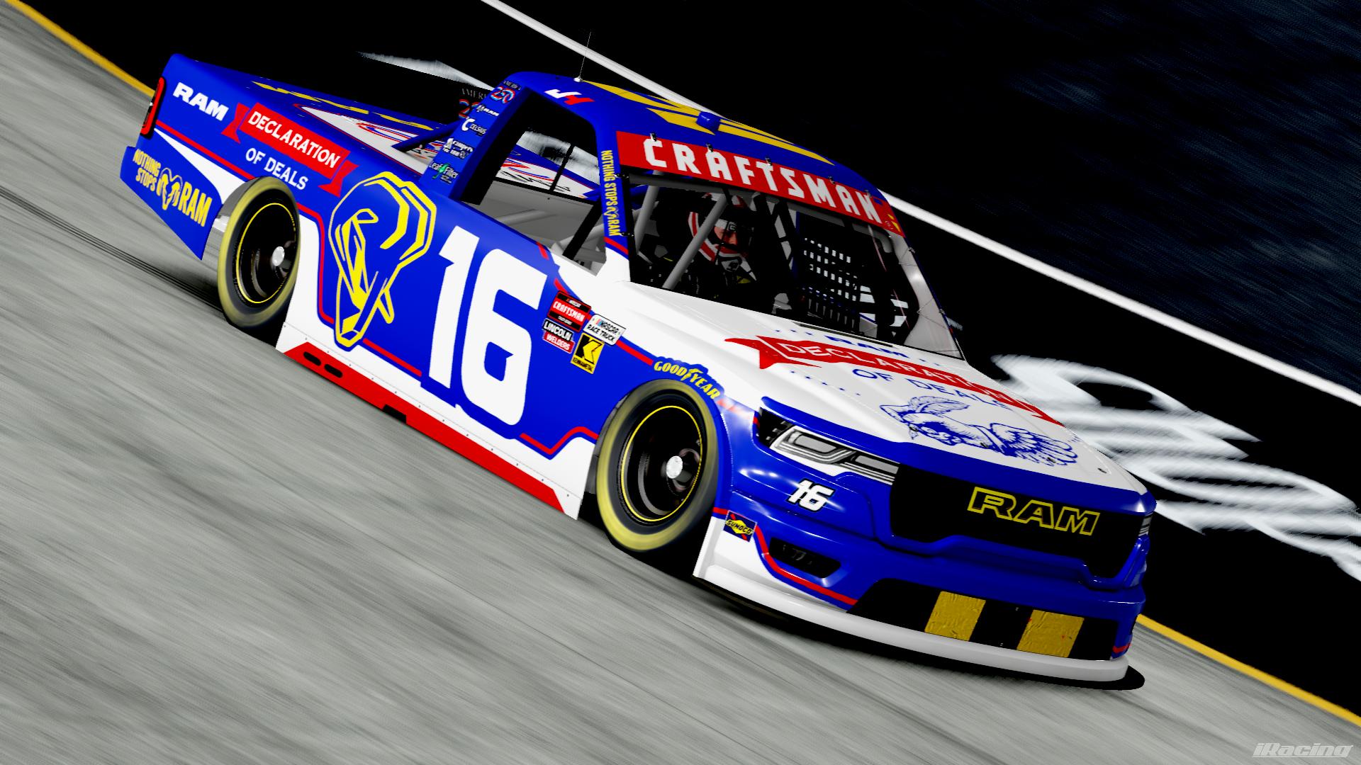 Preview of 2026 Justin Haley Declaration of Deals Ram (Sim Stamped) by DG Swiss