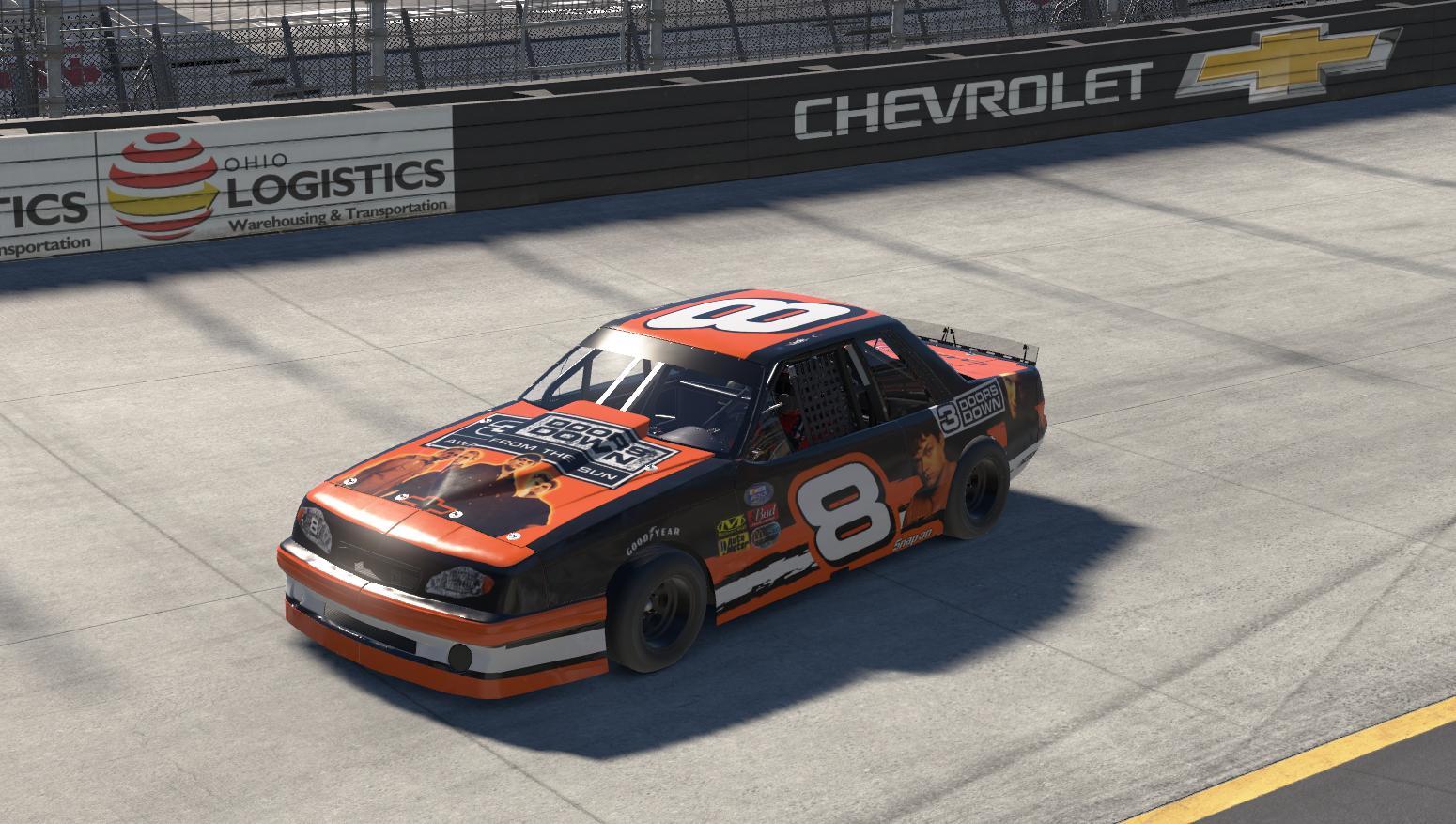 Preview of Tony Stewart 3 doors down no number by Grant Parker