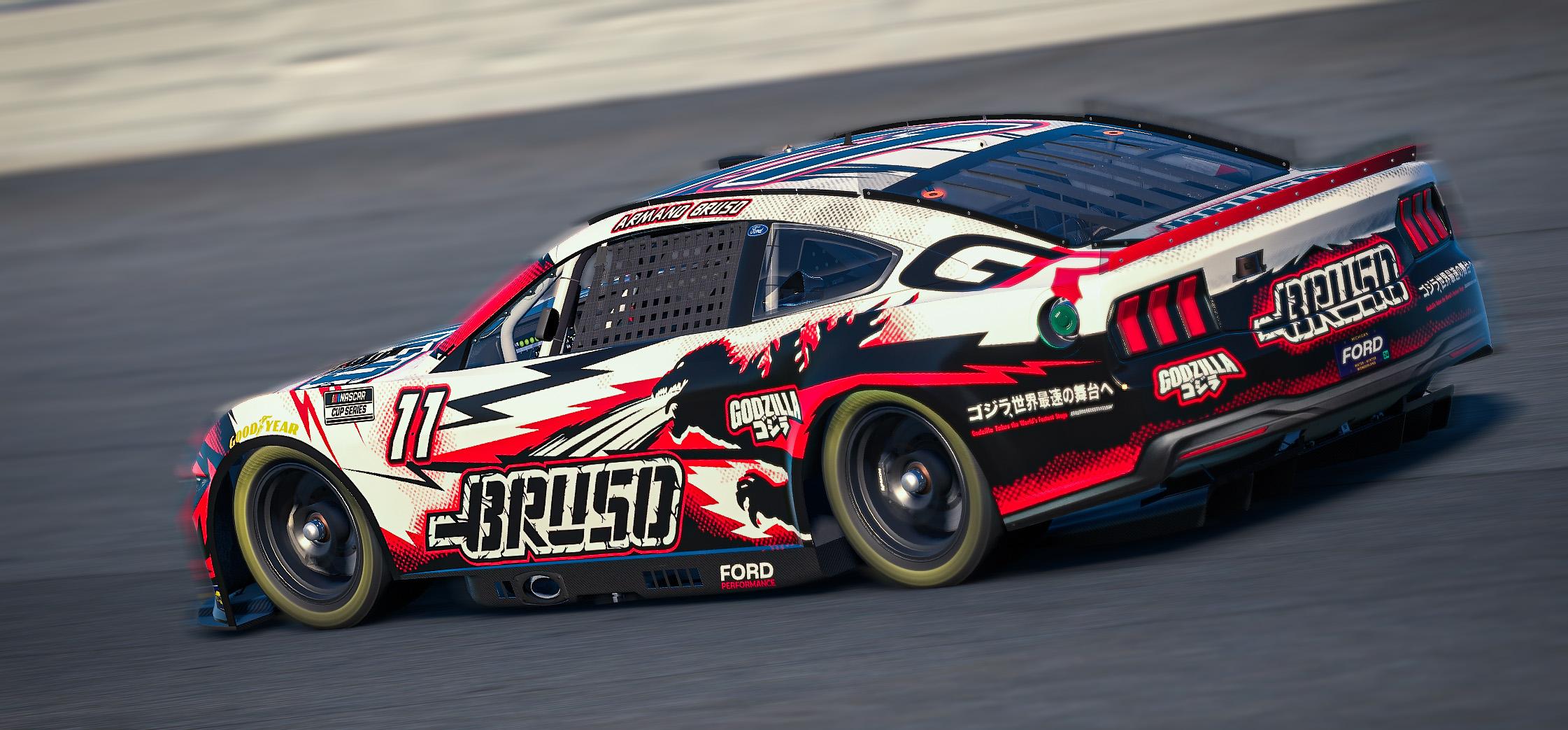 Preview of  Godzilla x Haas F1 by Alex Whitt