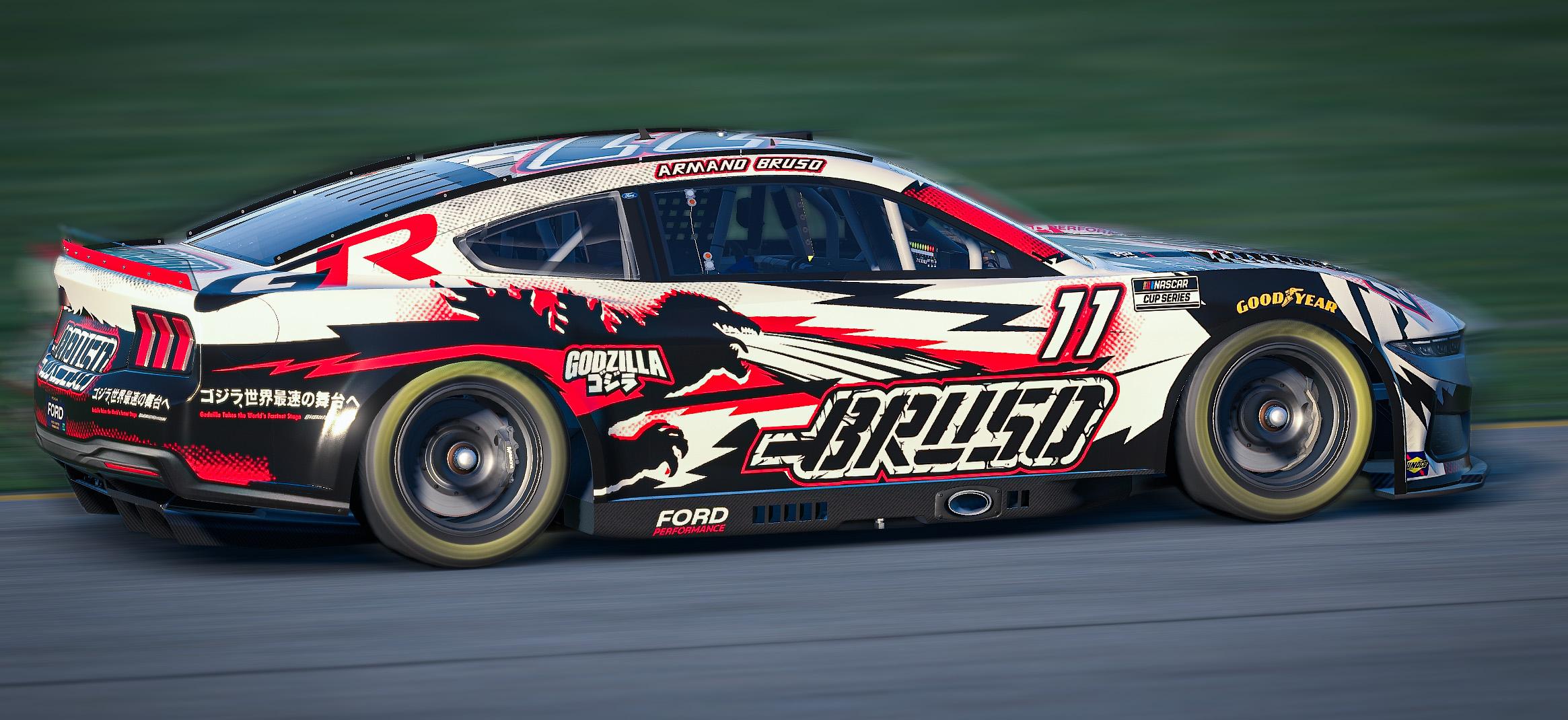 Preview of  Godzilla x Haas F1 by Alex Whitt