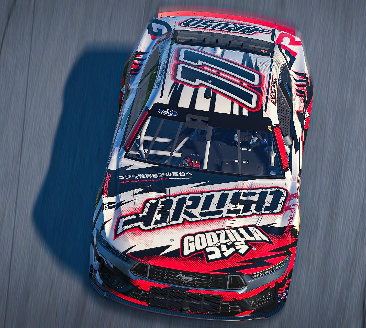 Preview of  Godzilla x Haas F1 by Alex Whitt