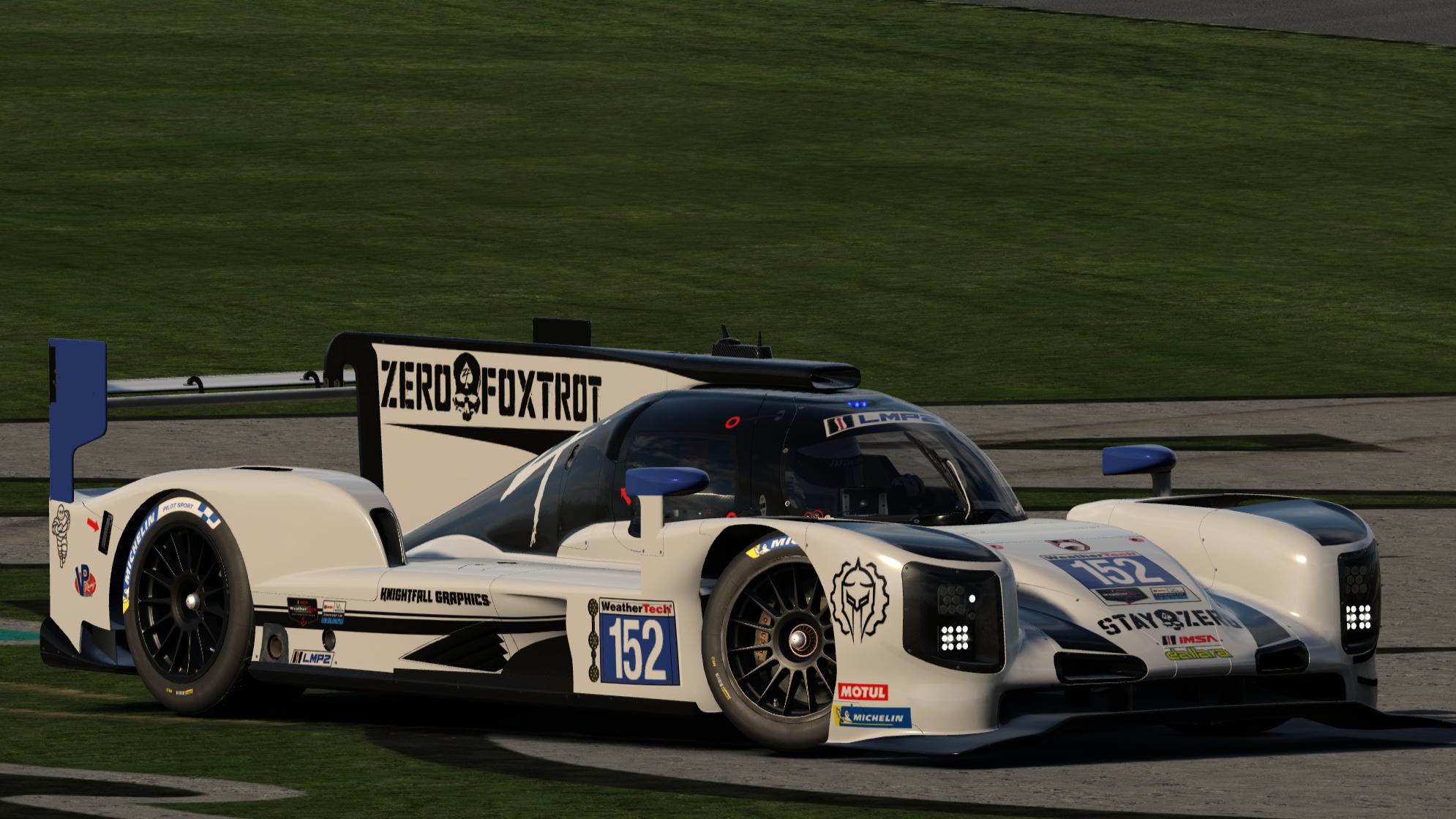 Preview of Black and White Zero Foxtrot by Knightfall Graphics by Matt J K.