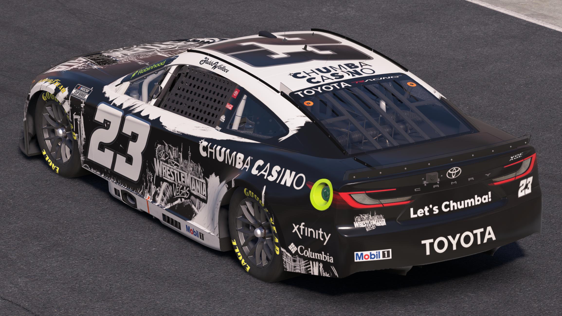 Preview of Bubba Wallace 23XI Racing Wrestlemania by Mick J.