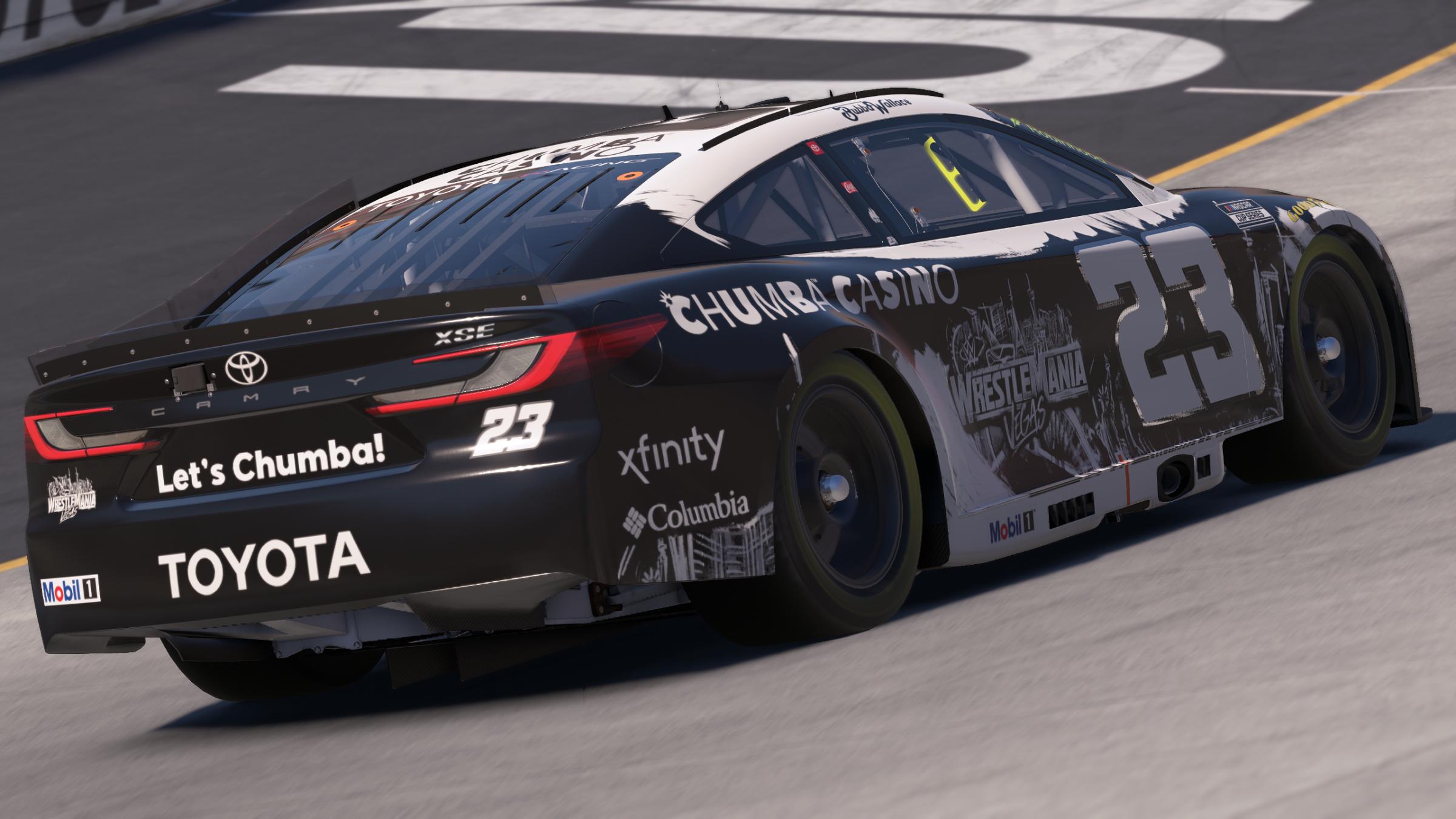 Preview of Bubba Wallace 23XI Racing Wrestlemania by Mick J.