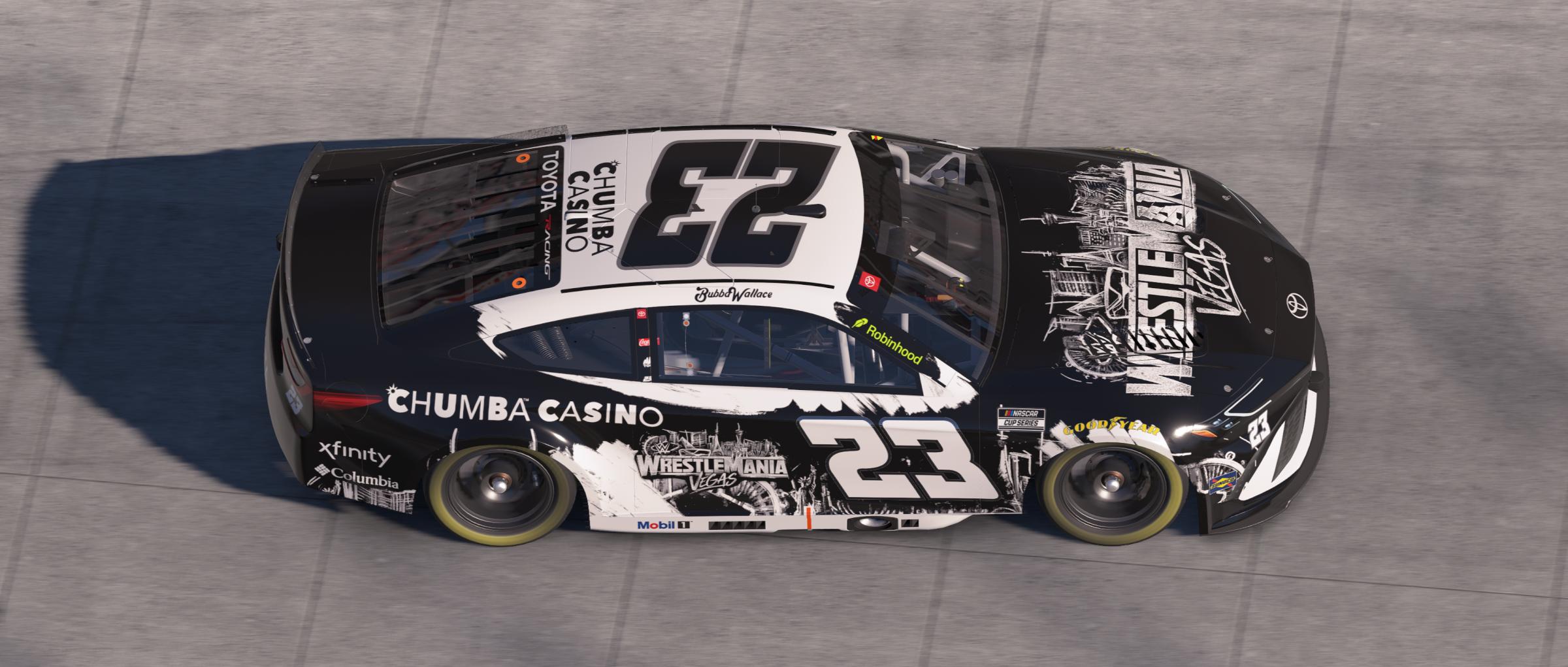 Preview of Bubba Wallace 23XI Racing Wrestlemania by Mick J.