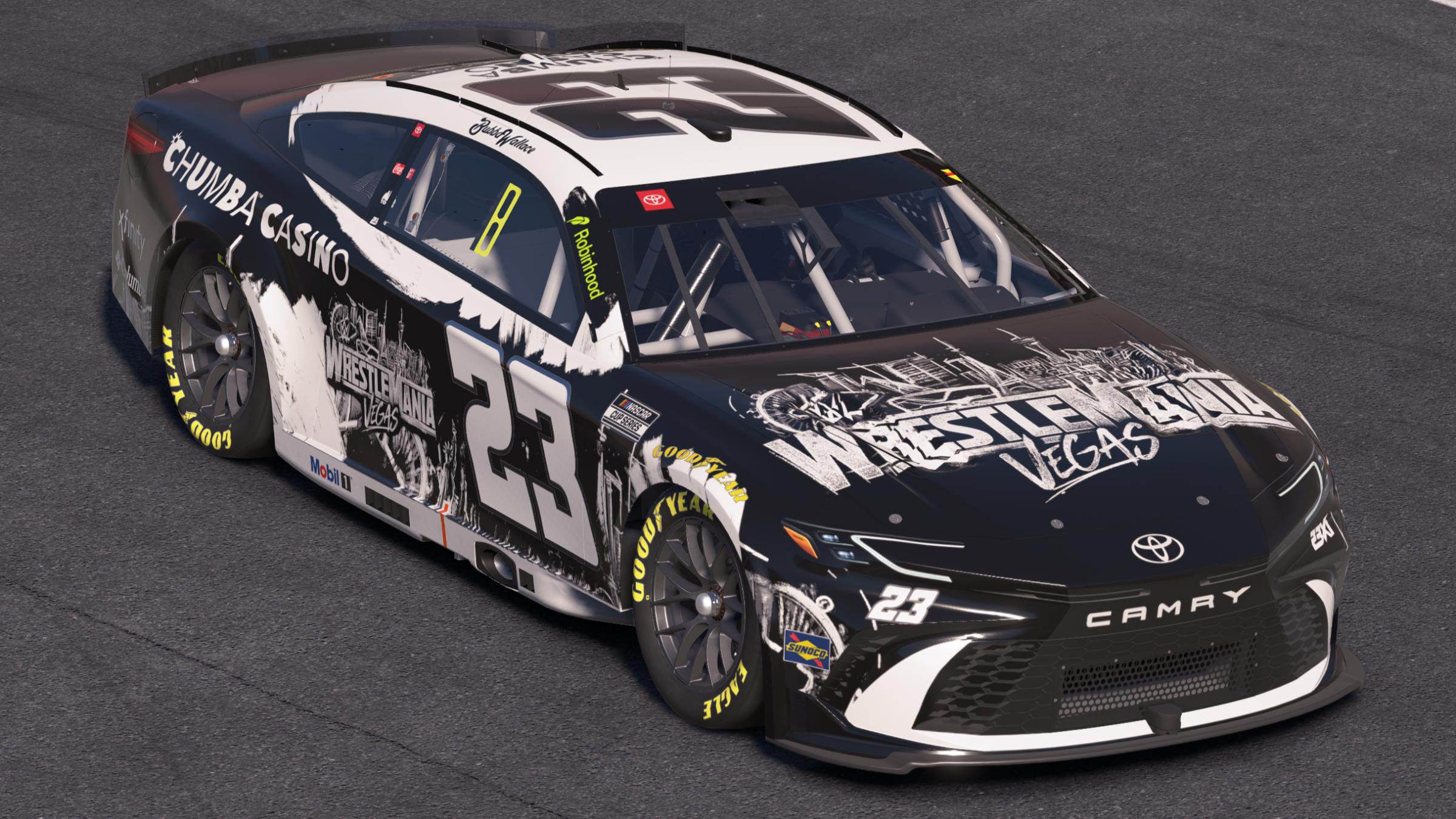 Preview of Bubba Wallace 23XI Racing Wrestlemania by Mick J.