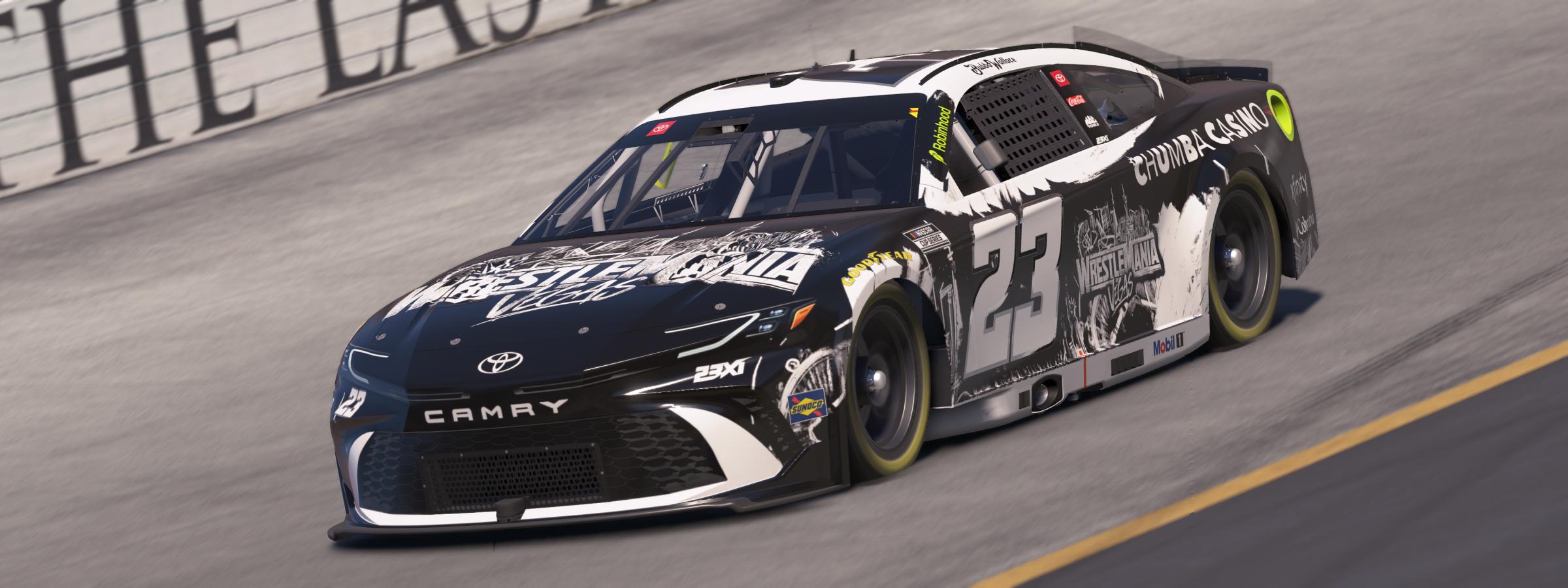 Preview of Bubba Wallace 23XI Racing Wrestlemania by Mick J.