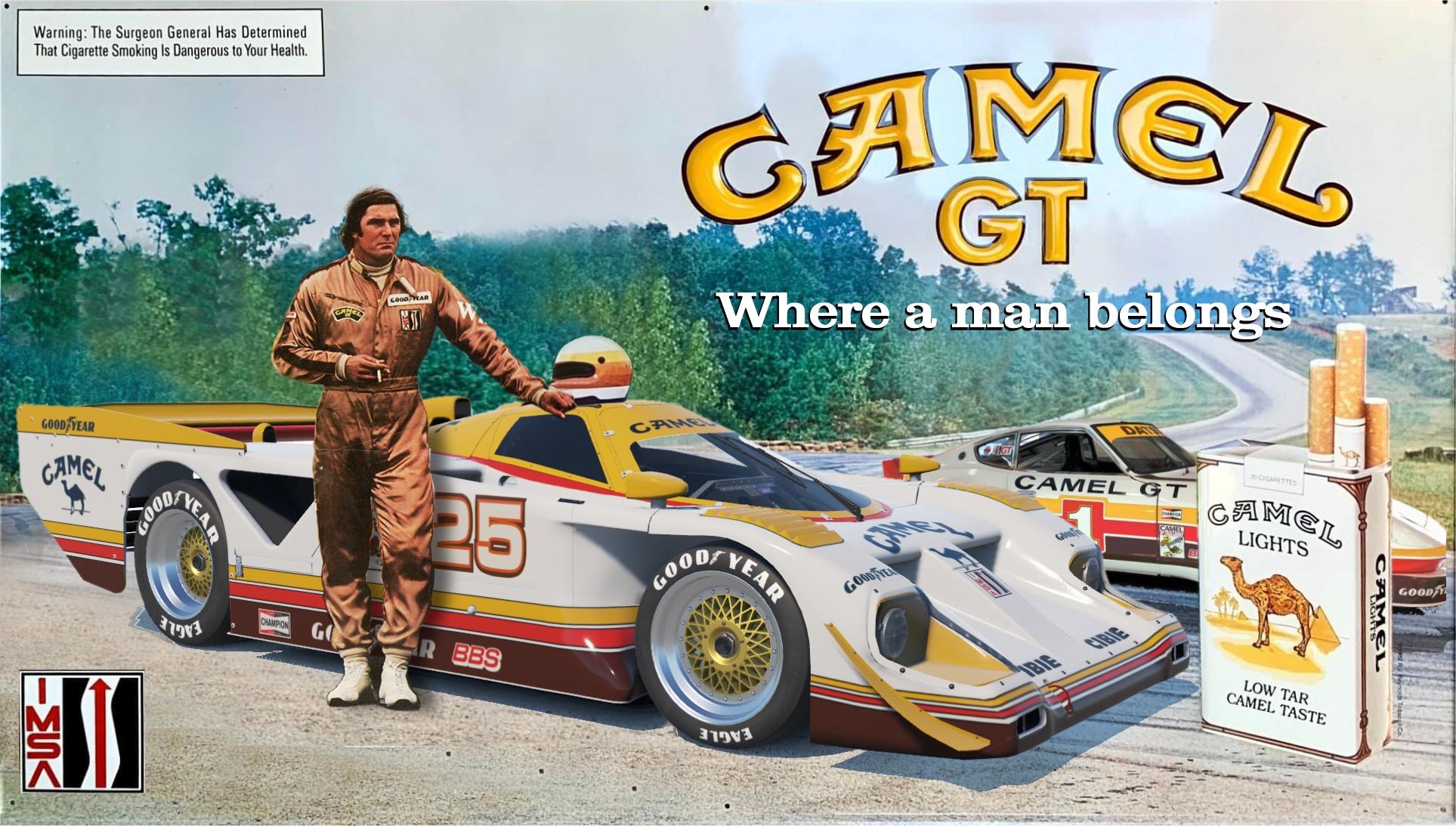 Preview of Nissan GTP ZXT Camel by Don Craig