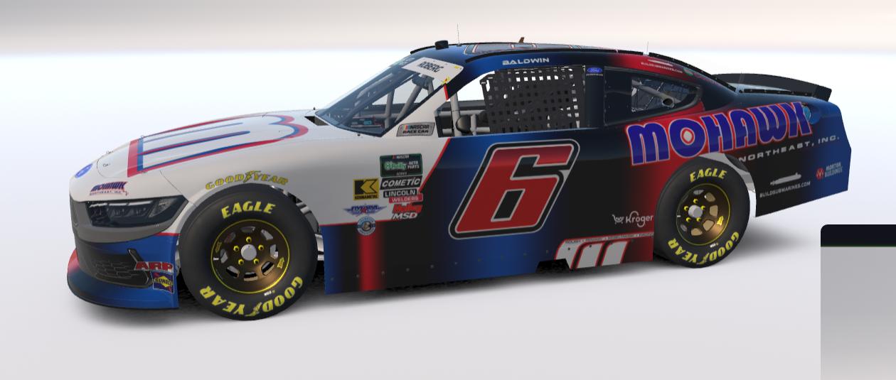 Preview of #6 Luke Baldwin 2026 Mohawk Northeast RFK Racing Concept by Martin Roberg