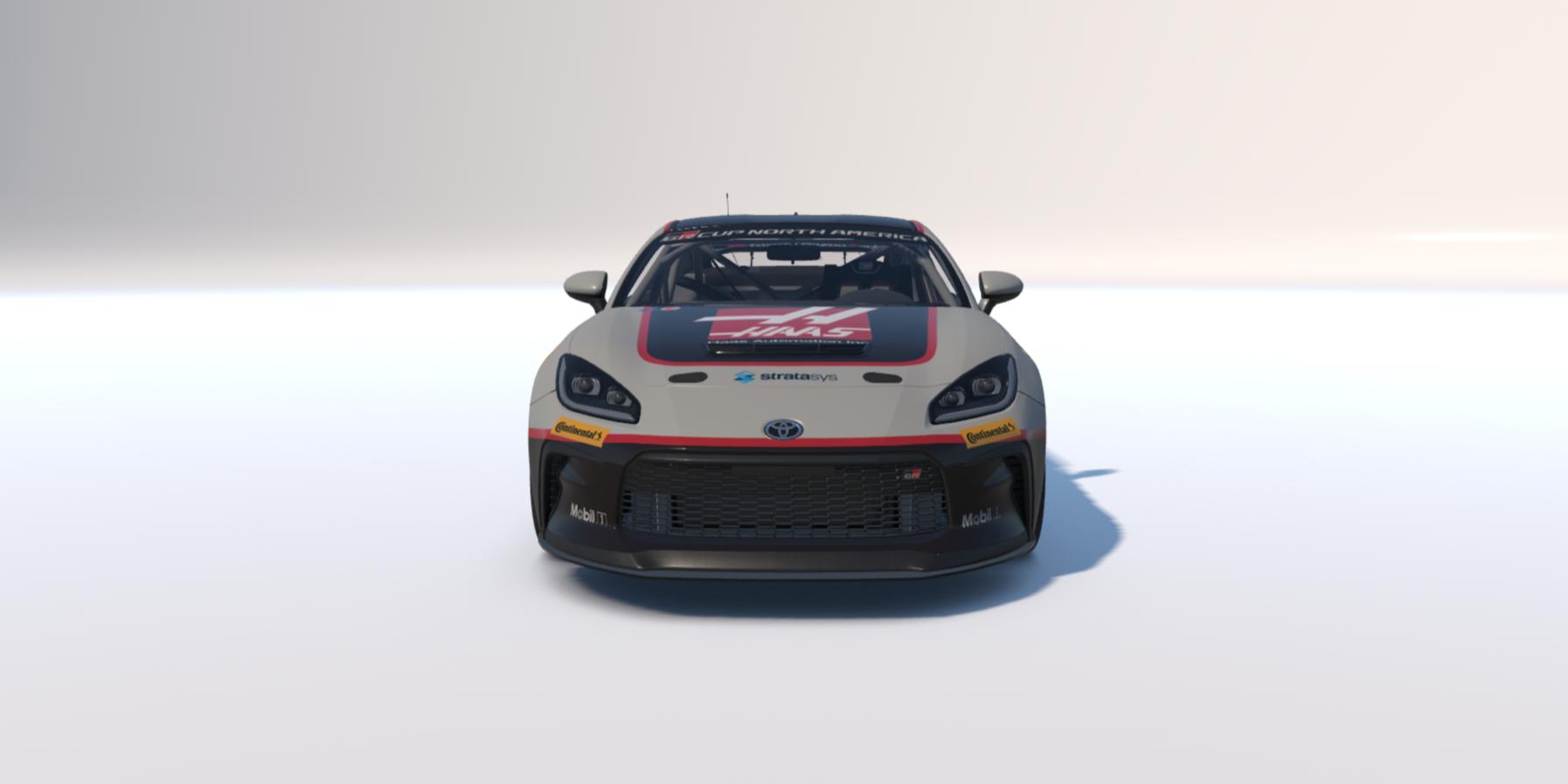 Preview of Haas Automation livery for Toyota GR86 by Clyde S.