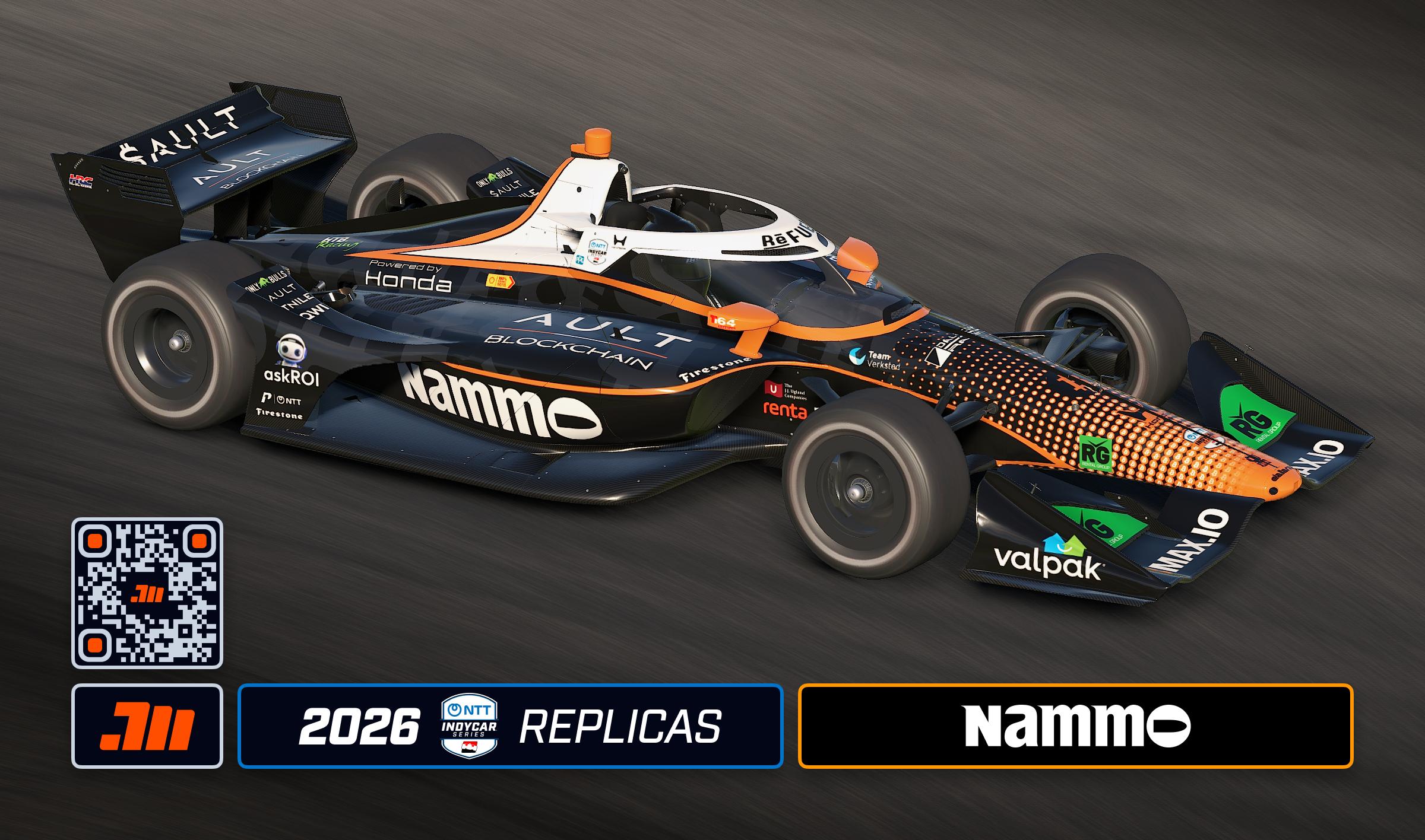 Preview of 2026 Dennis Hauger Nammo IndyCar by Jeff McKeand