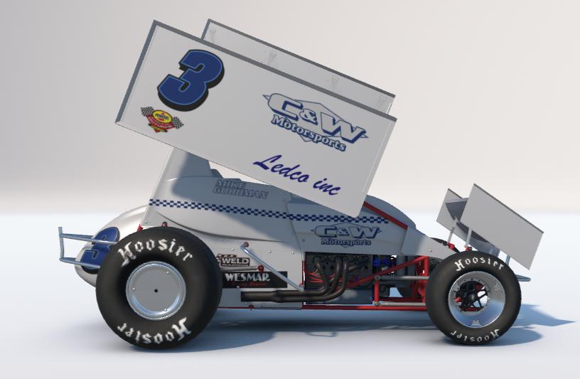 Preview of Mike Goodman 1999 C&W Motorsports Sprint by Scott D Thomason