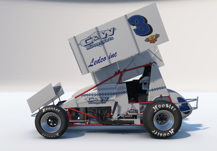 Preview of Mike Goodman 1999 C&W Motorsports Sprint by Scott D Thomason