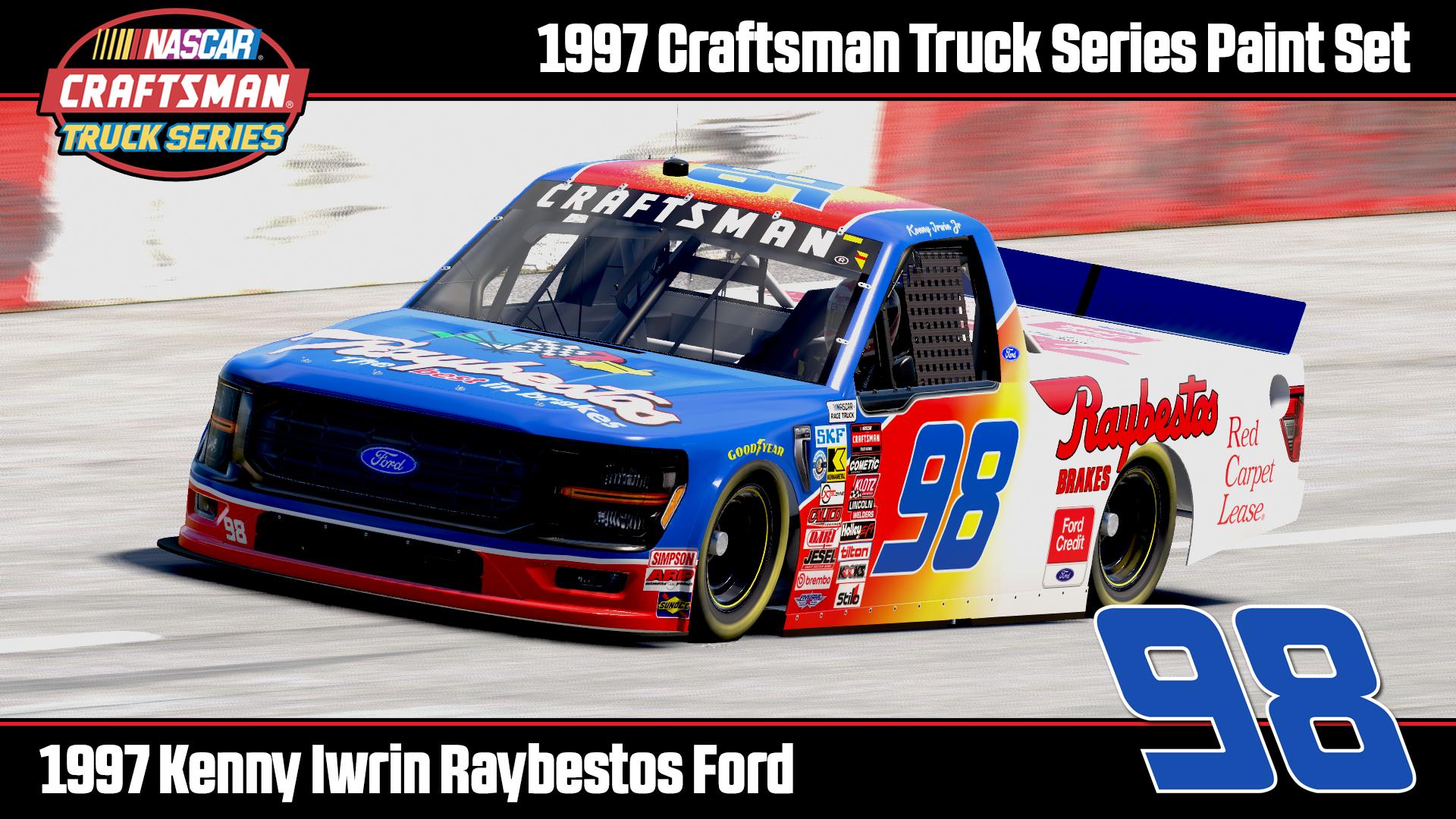 Preview of 1997 Kenny Irwin Raybestos Ford (#98) by DG Swiss