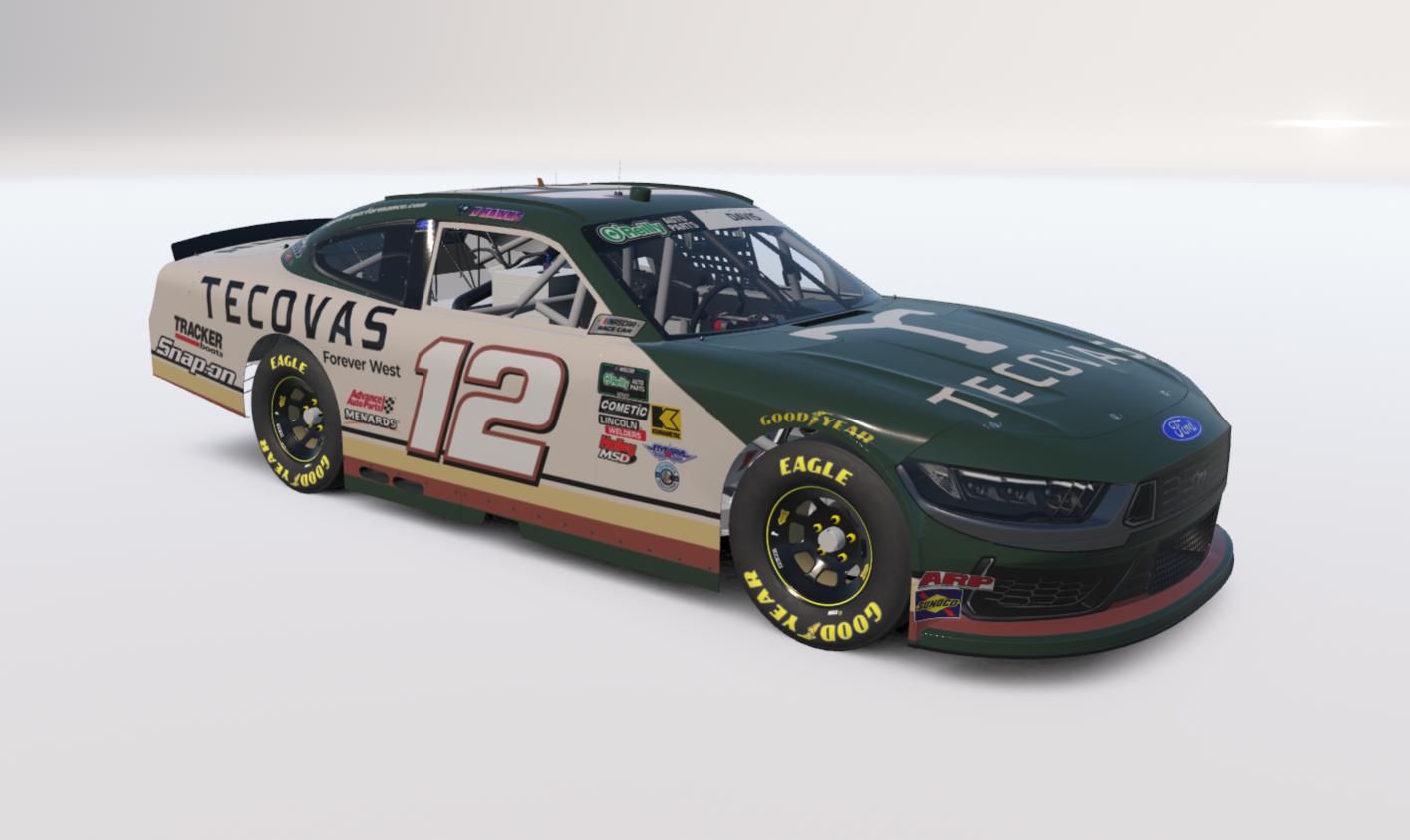 Preview of Tecovas #12 OReillys Ford Mustang by Joseph R Davis