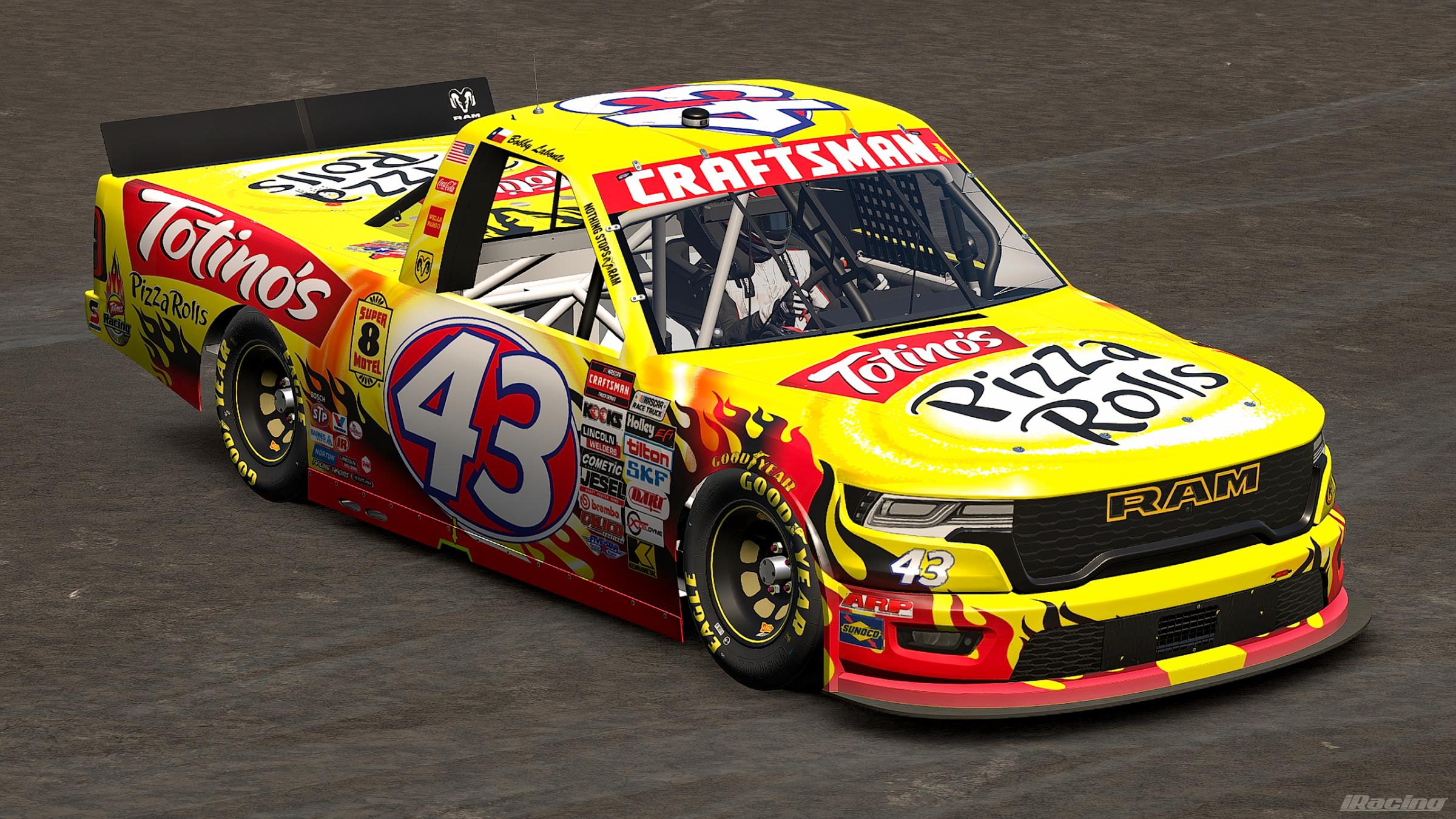 Preview of 2008 Bobby Labonte Totinos Pizza Rolls RAM 1500 (No Number) by Jonathan Palmieri
