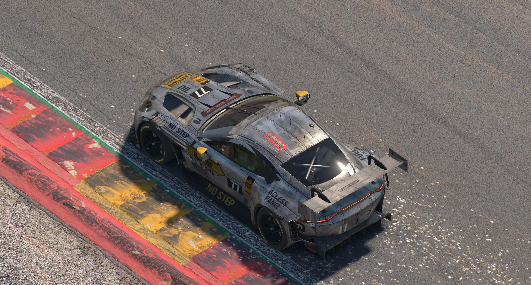 Preview of Aluminum rivets Aston Martin Vantage EVO GT3 more shiny by Mike Riedner