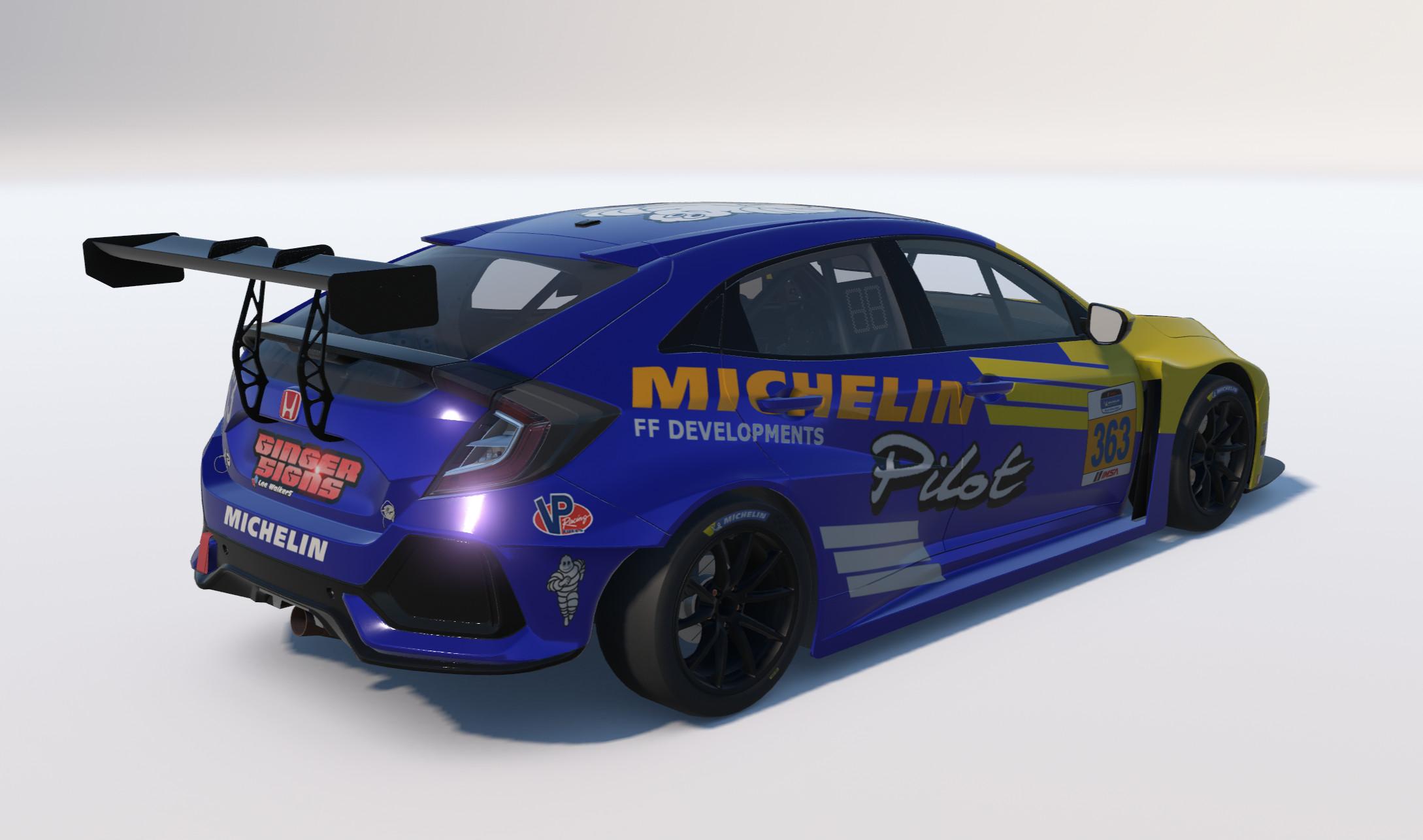 Preview of Michelin Pilot Honda Civic Type R by Lee Walker5