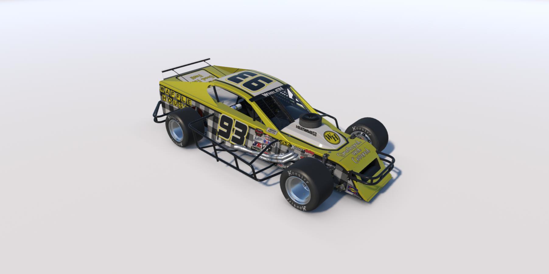 Preview of Waffle House v2 livery for Modifieds by Clyde S.