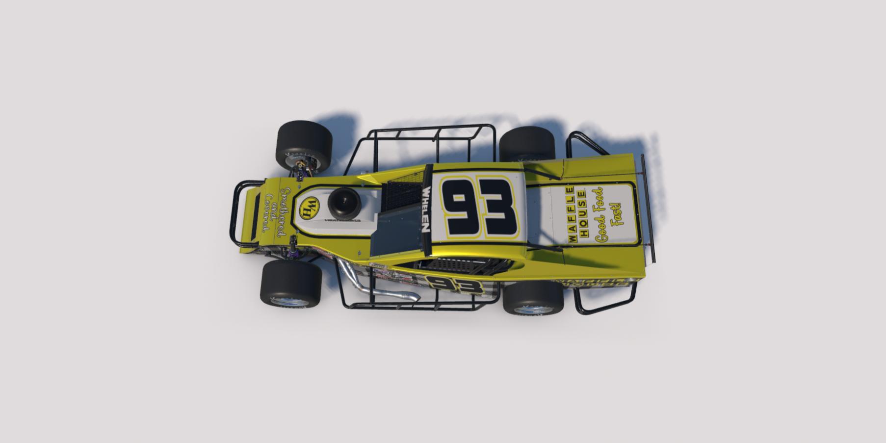 Preview of Waffle House v2 livery for Modifieds by Clyde S.