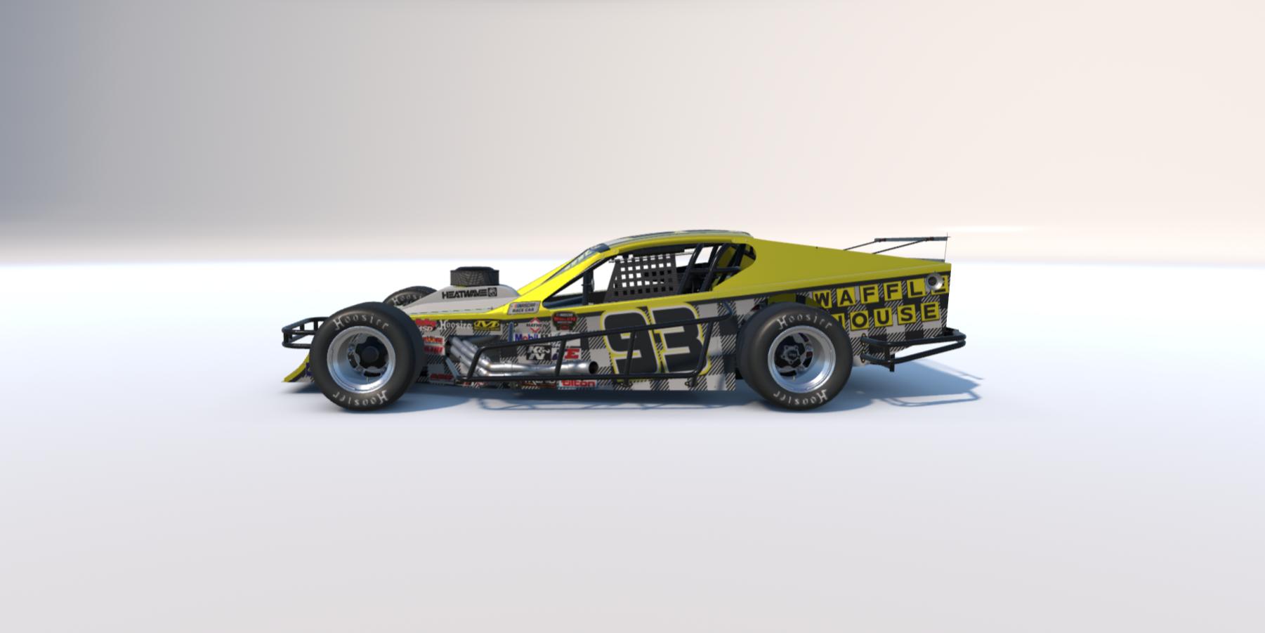 Preview of Waffle House v2 livery for Modifieds by Clyde S.