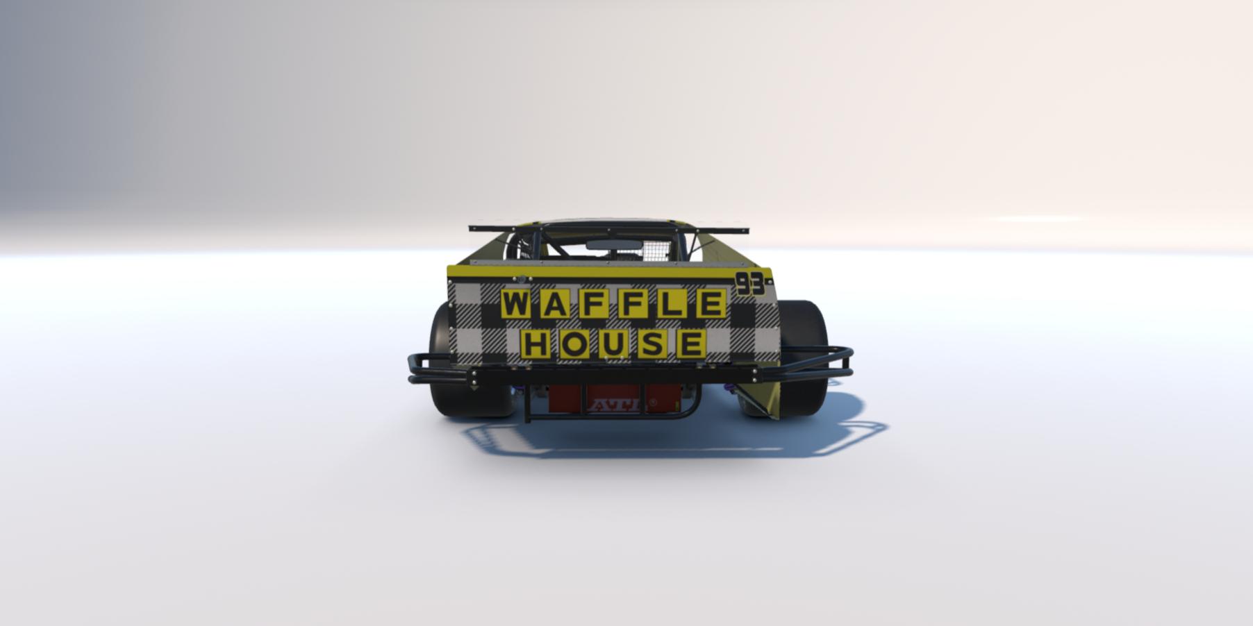 Preview of Waffle House v2 livery for Modifieds by Clyde S.