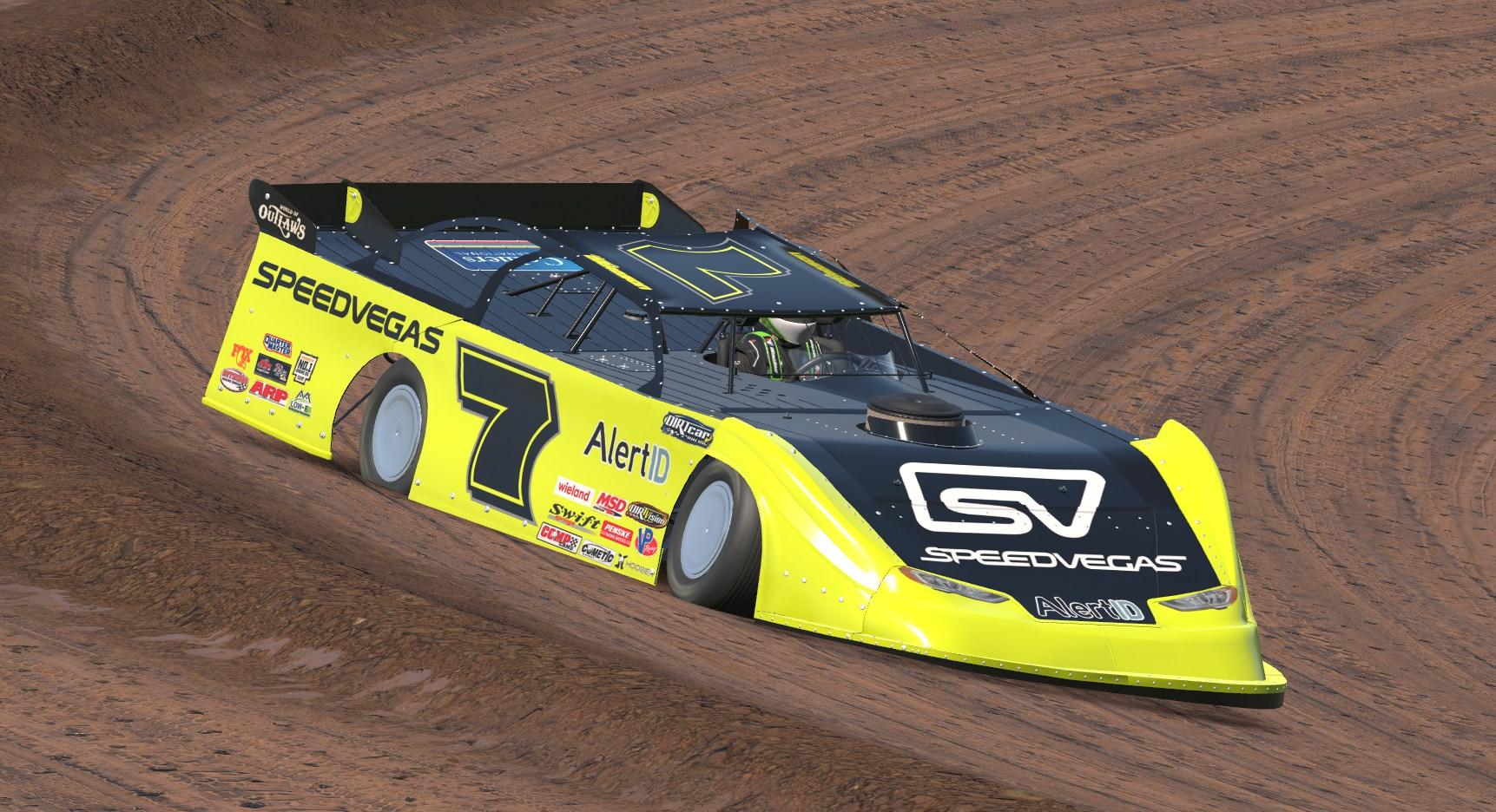 Preview of Noah Gragson Speed Vegas dirt late model by Isaiah Fox