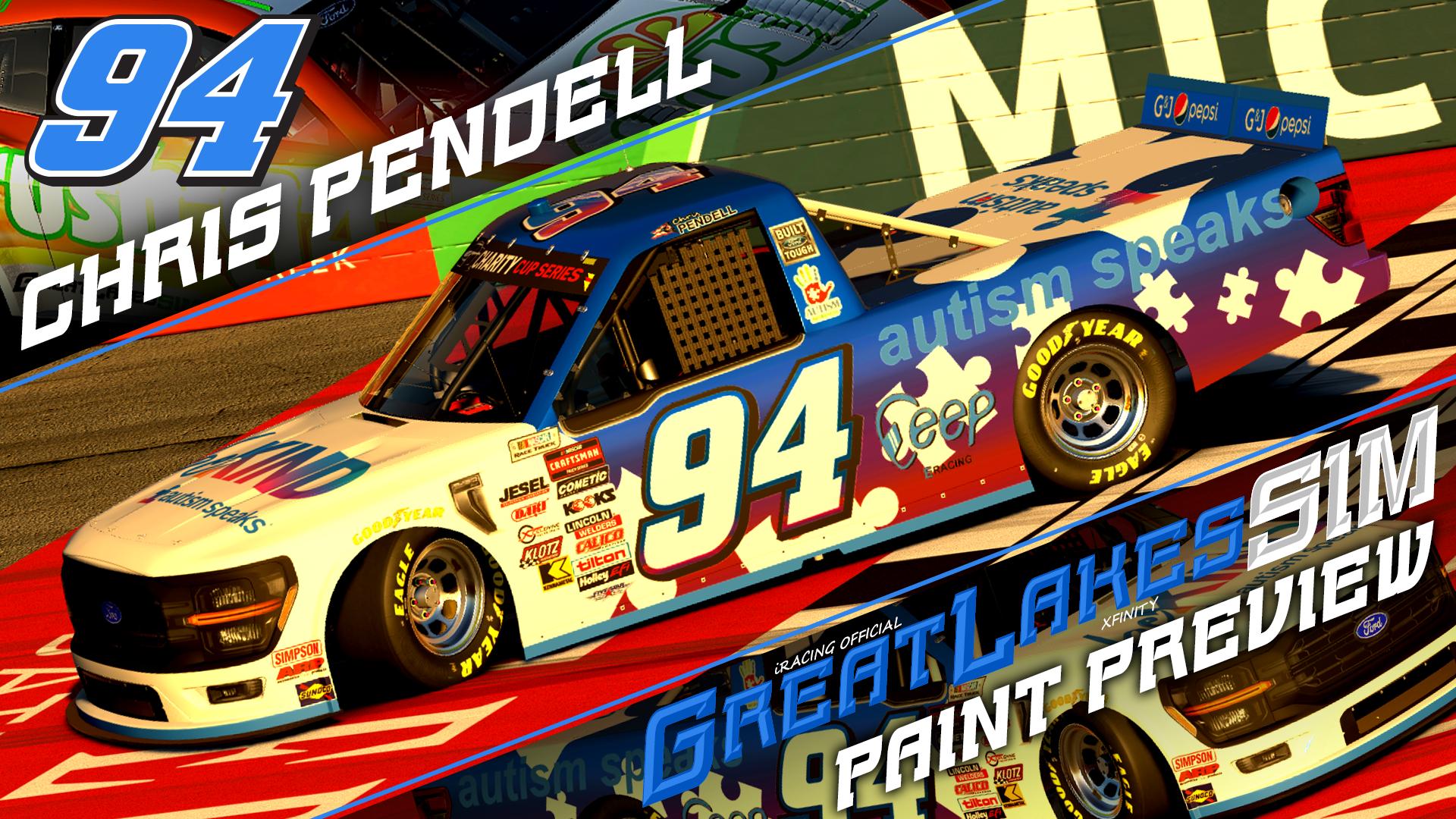 Preview of Autism Speaks Charity Cup Series by Tj Allain