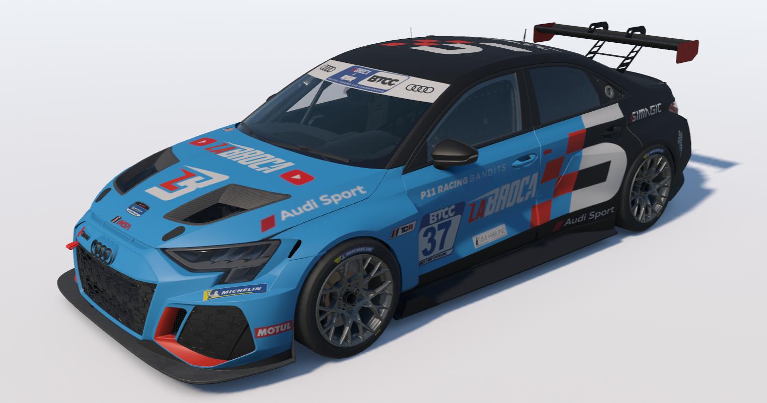 Preview of La Broca X RSR BTCC Championship Audi by Ben R Harrison
