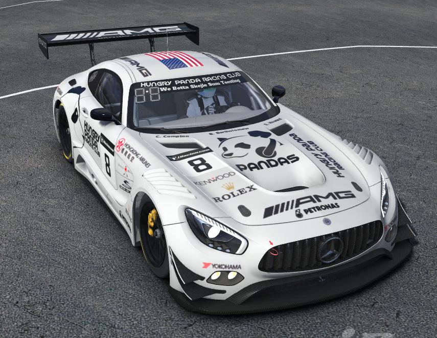 Preview of #8 Hungry Panda Racing Club - Rolex/Petronas AMG by Brent Bartholomew
