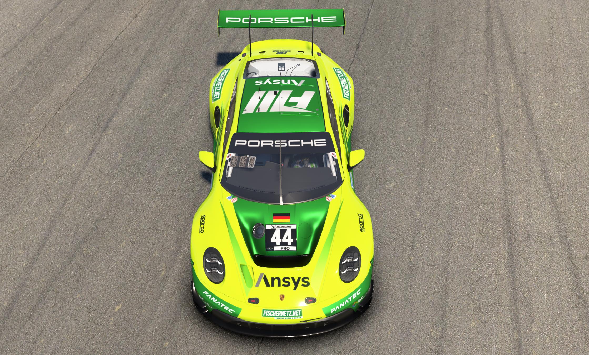 Preview of 2026 iRacing GT Sprint Series - Fischer Motorsport Ansys Porsche 911 GT3 R (992) by Benjamin Fischer