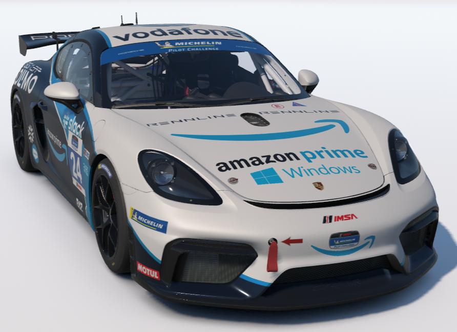 Preview of Amazon Prime Porsche 718 Cayman GT4 Clubsport MR by Ronald Lawson2