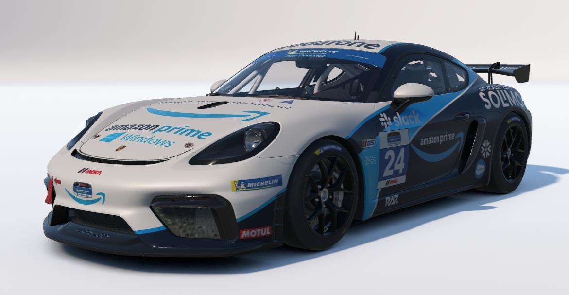 Preview of Amazon Prime Porsche 718 Cayman GT4 Clubsport MR by Ronald Lawson2