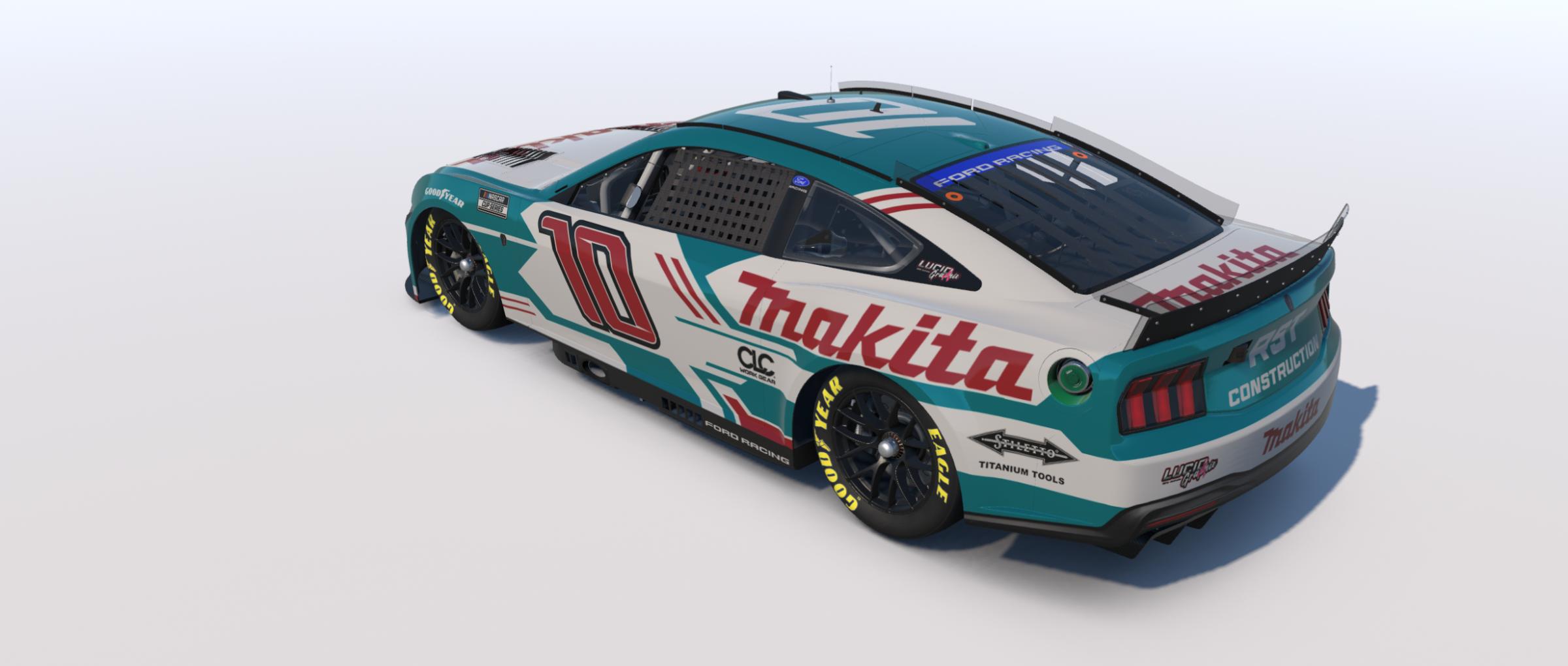 Preview of Thompson NASCAR Cup Series Next gen Ford Mustang by Jacob Freeman