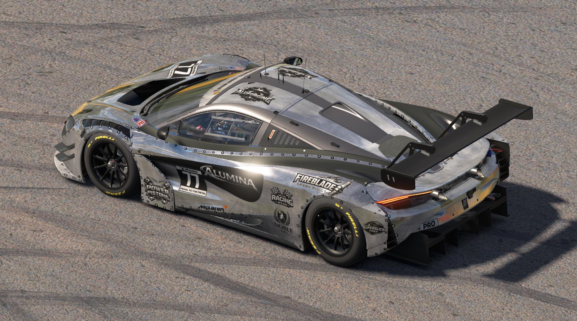 Preview of Aluminum with rivets McLaren 720S GT3 EVO 2026 by Mike Riedner