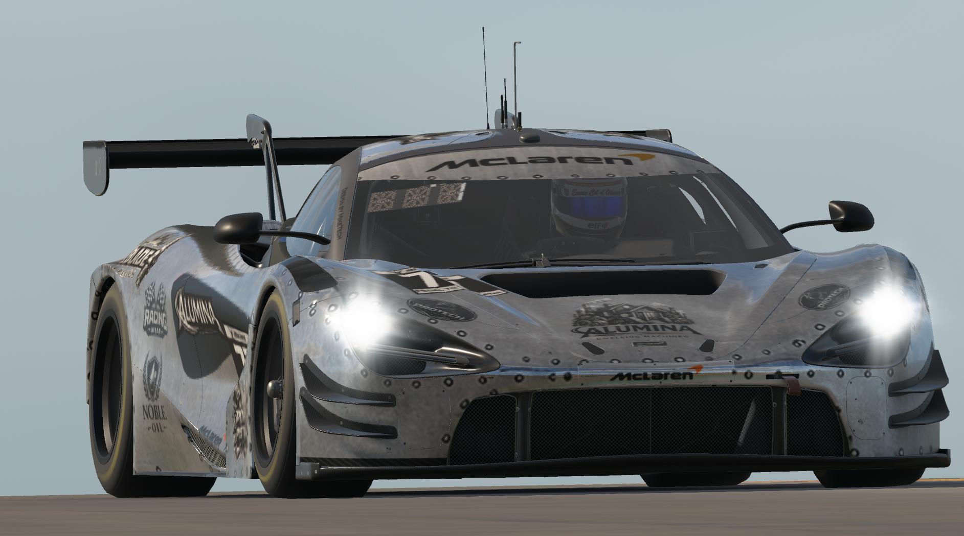 Preview of Aluminum with rivets McLaren 720S GT3 EVO 2026 by Mike Riedner