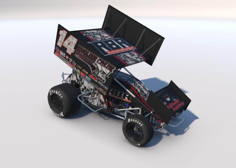Preview of The Deadmans Hand Dirt Sprint Car C#14 by Christian Shriver