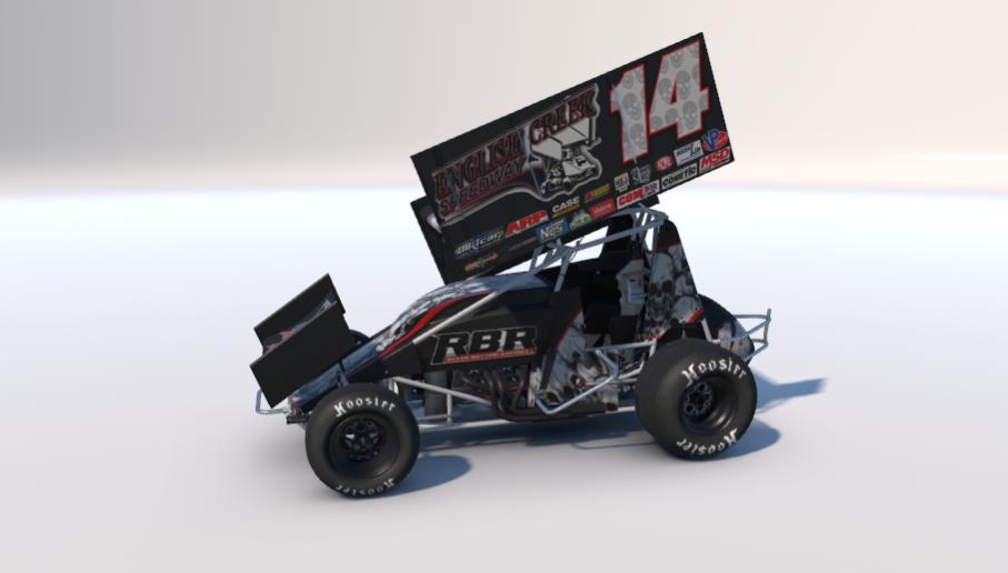 Preview of The Deadmans Hand Dirt Sprint Car C#14 by Christian Shriver