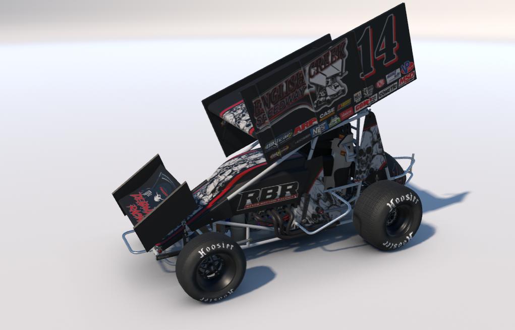 Preview of The Deadmans Hand Dirt Sprint Car by Christian Shriver