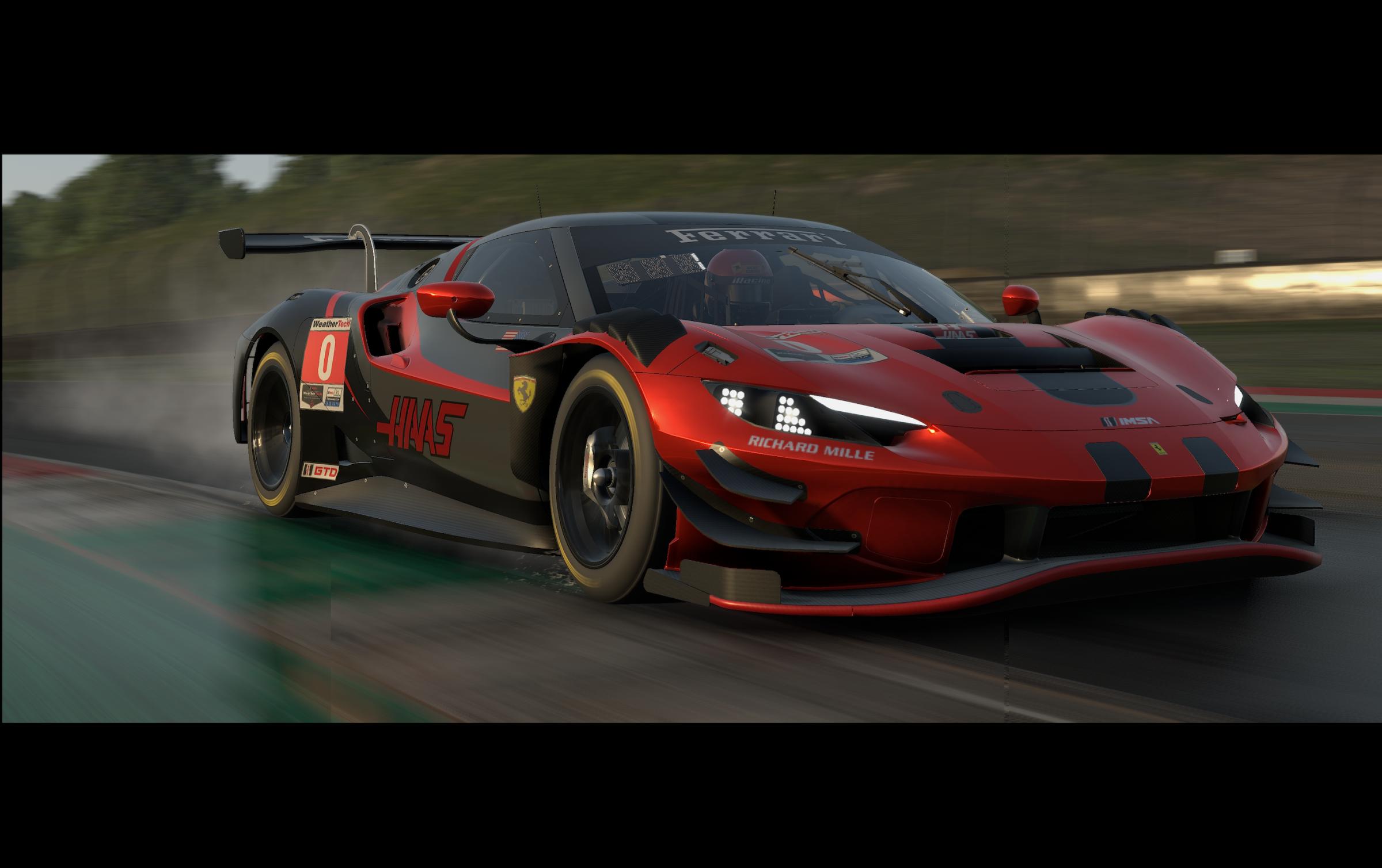 Preview of IMSA Ferrari 296 GT3 F1-inspired HAAS, powered by Ferrari by Mark K.