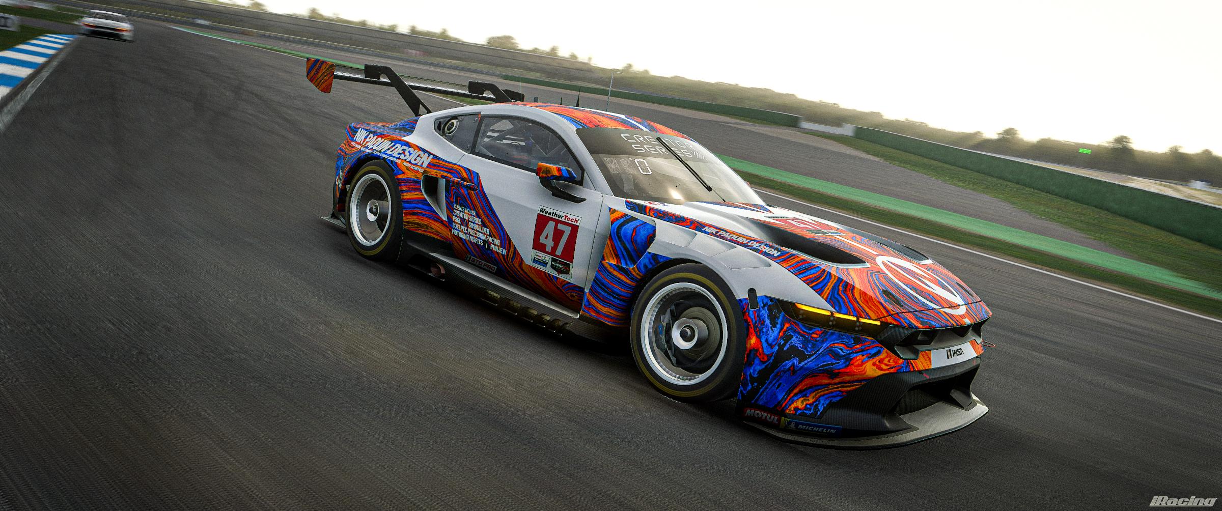 Preview of Nik Paquin Personal GOFast League Mustang GT3 by Nik Paquin