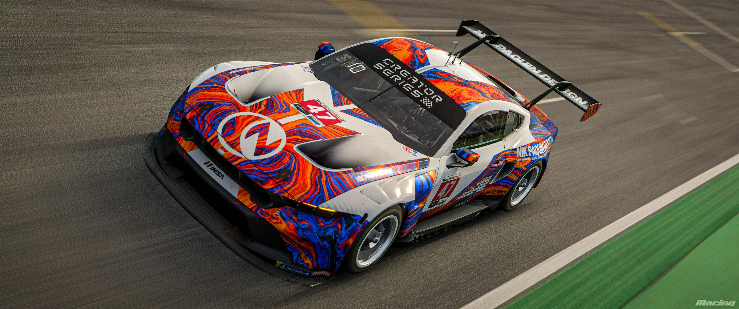 Preview of Nik Paquin Personal GOFast League Mustang GT3 by Nik Paquin