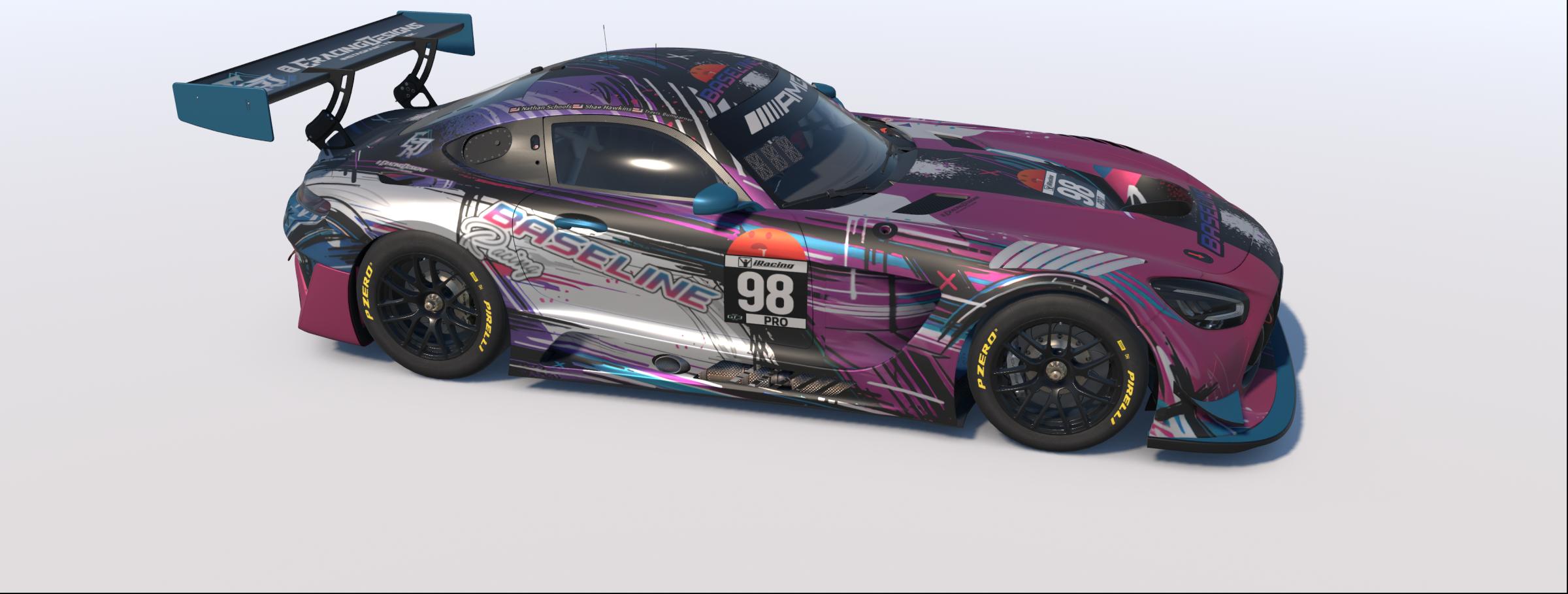 Preview of 2026 Baseline Racing Team Nurburgring 24 Hour Special Mercedes AMG GT3 W/ Spec Map by Rob Evans