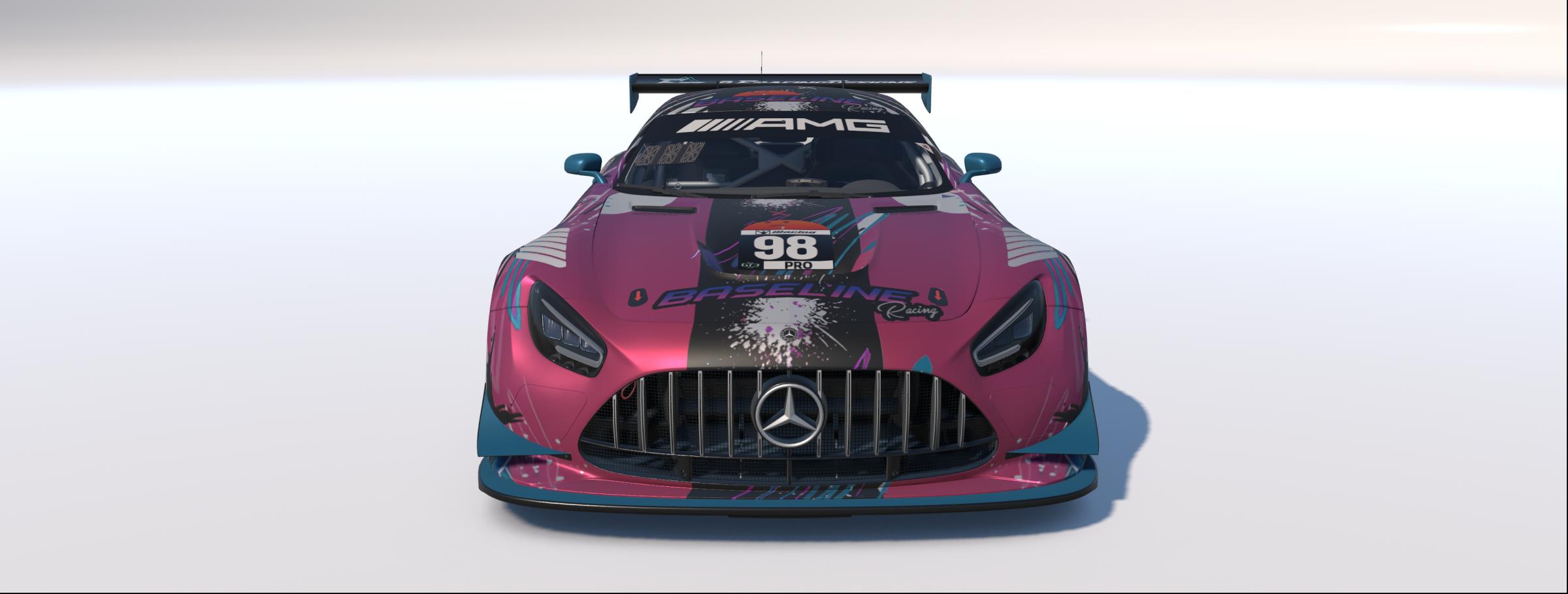 Preview of 2026 Baseline Racing Team Nurburgring 24 Hour Special Mercedes AMG GT3 W/ Spec Map by Rob Evans