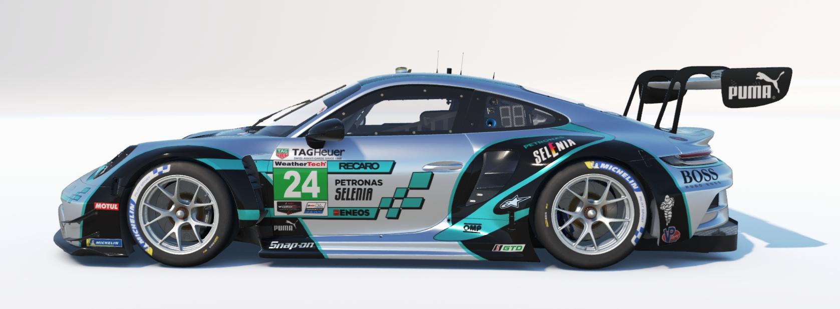 Preview of Porsche 992r GT3 Petronas by Don Craig