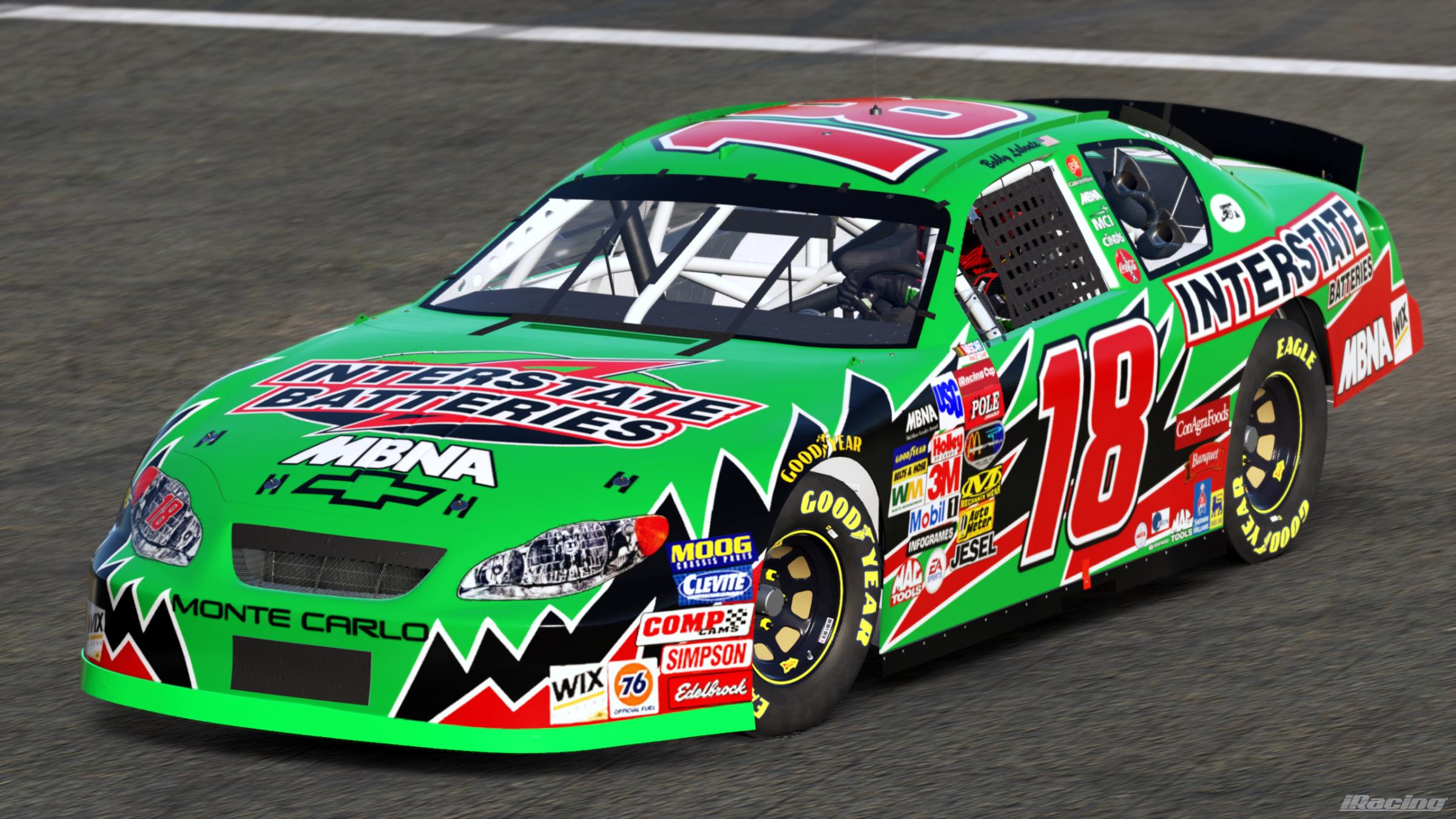 Preview of Bobby Labonte 2003 Interstate Batteries (Custom #) by Gary P.