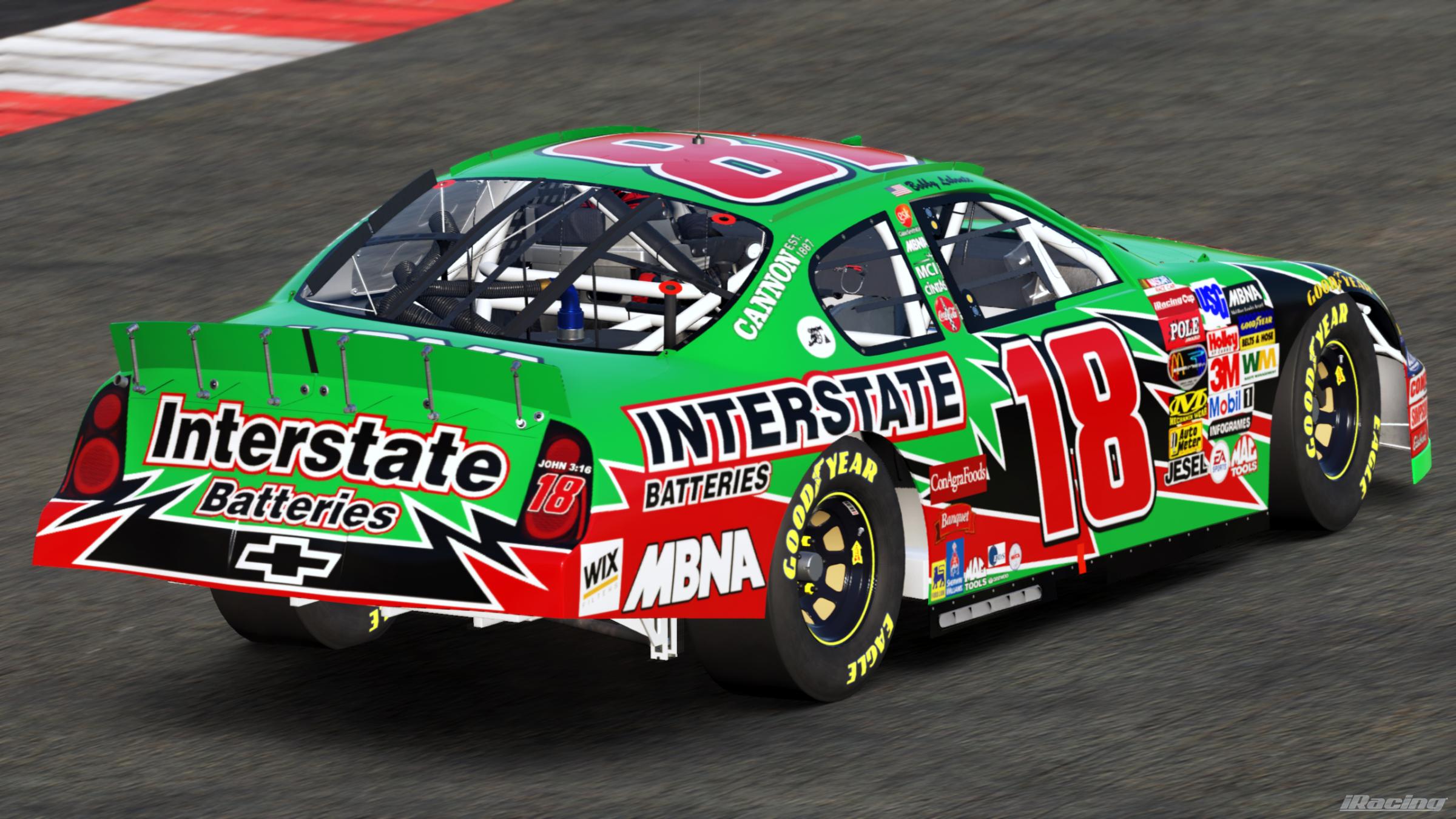 Preview of Bobby Labonte 2003 Interstate Batteries (Custom #) by Gary P.