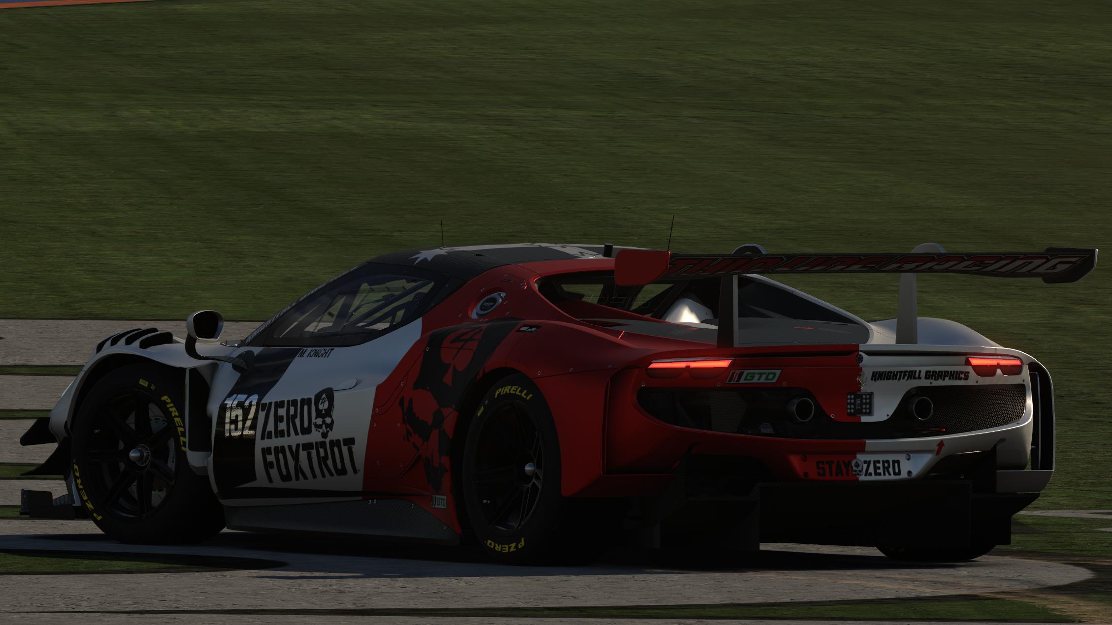 Preview of ZeroFoxtrot Ferrari 296GT3 by Knightfall Graphics by Matt J K.